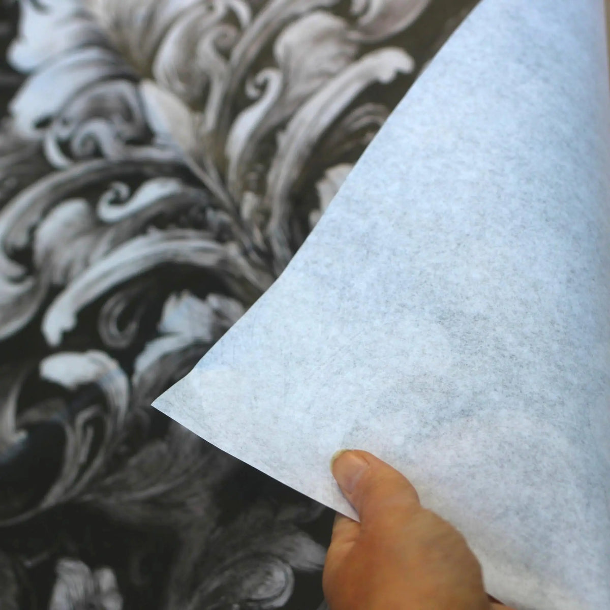 Vintage Style Damask Black and White Decoupage Paper: Vintage Style Tissue Paper for Furniture Upcycling. Elevate your furniture and craft projects with our Damask Black and White Decoupage Paper, perfect for furniture upcycling and DIY decor enthusiasts. Featuring a vintage-inspired damask design in classic black and white, this tissue paper adds a touch of elegance and sophistication to any surface. Perfect for creating unique scrapbooking projects, and customizing home accents.