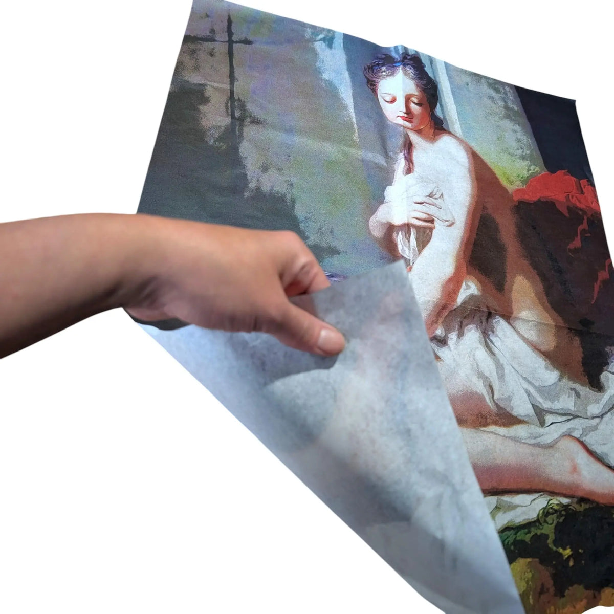 Large Decoupage Paper for Furniture Upcycling | Vintage Erotica Decor, Artistic Nude Woman Tissue Paper for Home Remodeling and Art Projects.
Transform your furniture and art projects with this stunning large decoupage paper featuring vintage erotica and artistic nude woman designs. Crafted from high-quality tissue paper, each sheet measures 29 by 21 inches, providing ample material for creative upcycling and home remodeling. The delicate yet durable tissue allows for seamless artistic layering
