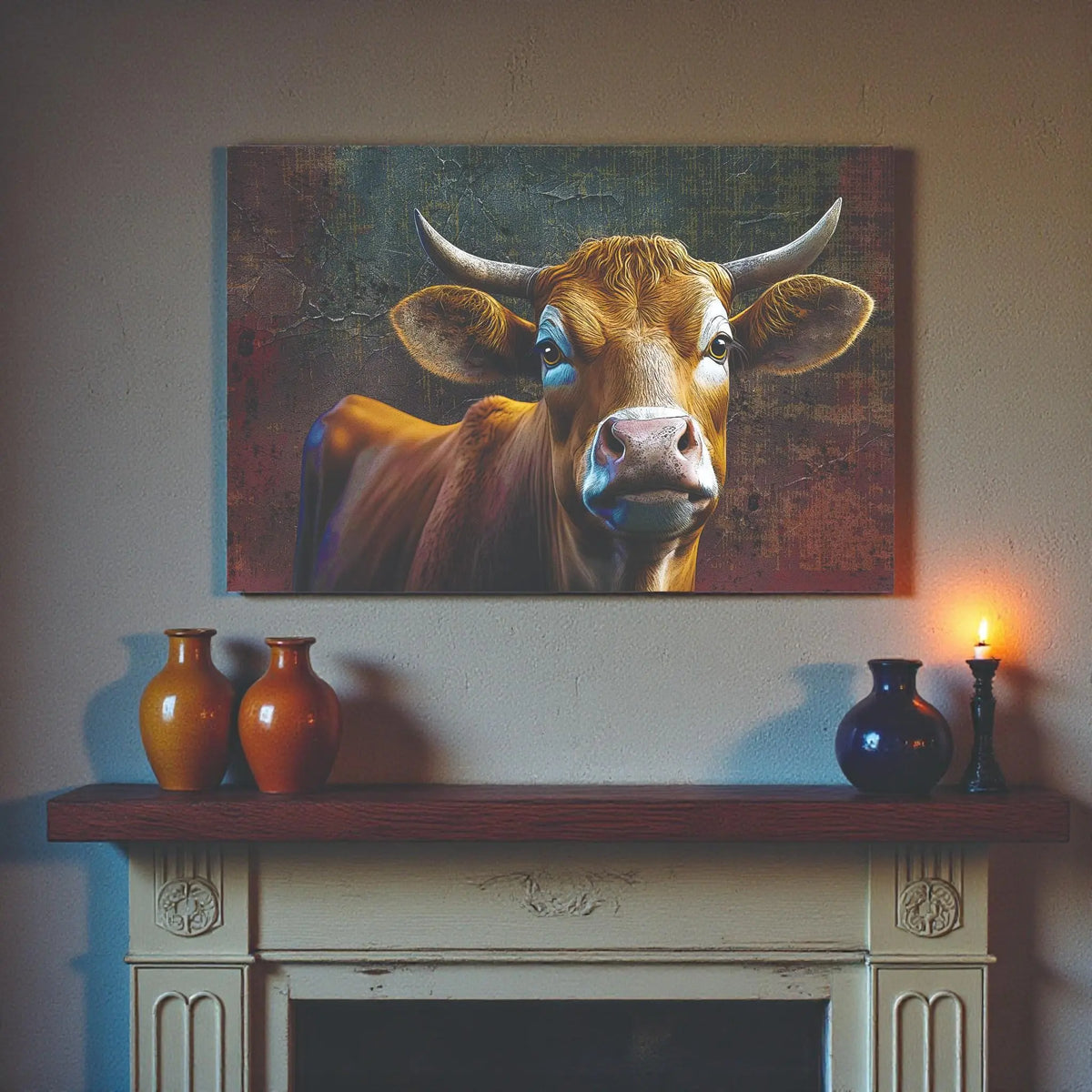 Highland Cow Decoupage Paper for Countryside Decor. Upcycle Furniture with this Paper Napkin. Transform your furniture and craft projects with our Highland Cow Decoupage Paper, designed to bring authentic countryside charm to your space. This rustic tissue paper is perfect for upcycling tired furniture, adding a unique touch to wall decor, or enhancing your rustic DIY crafts. What sets this decoupage paper apart is its detailed highland cow design, crafted to evoke country side decor style