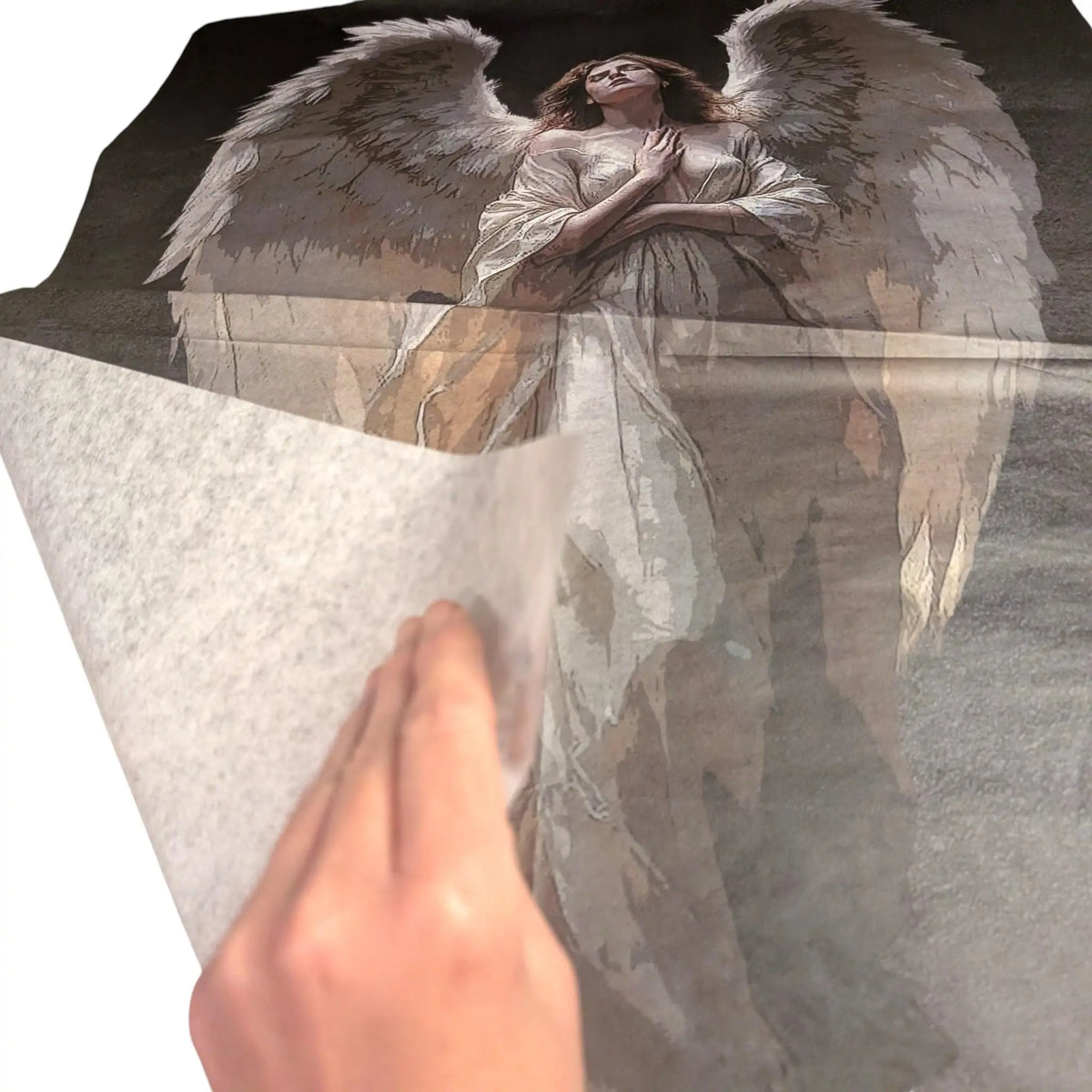 Angel Decoupage Paper. Transform your DIY projects with this exquisite Angel Decoupage Paper, perfect for furniture upcycling, home decor, and Christmas crafts. Designed for creative enthusiasts and interior decorators alike, this high-quality rice paper allows you to add a touch of elegance and artistry to any surface. Whether refurbishing vintage furniture, crafting unique wall art, or creating festive holiday decorations, this decoupage paper opens up endless creative possibilities.