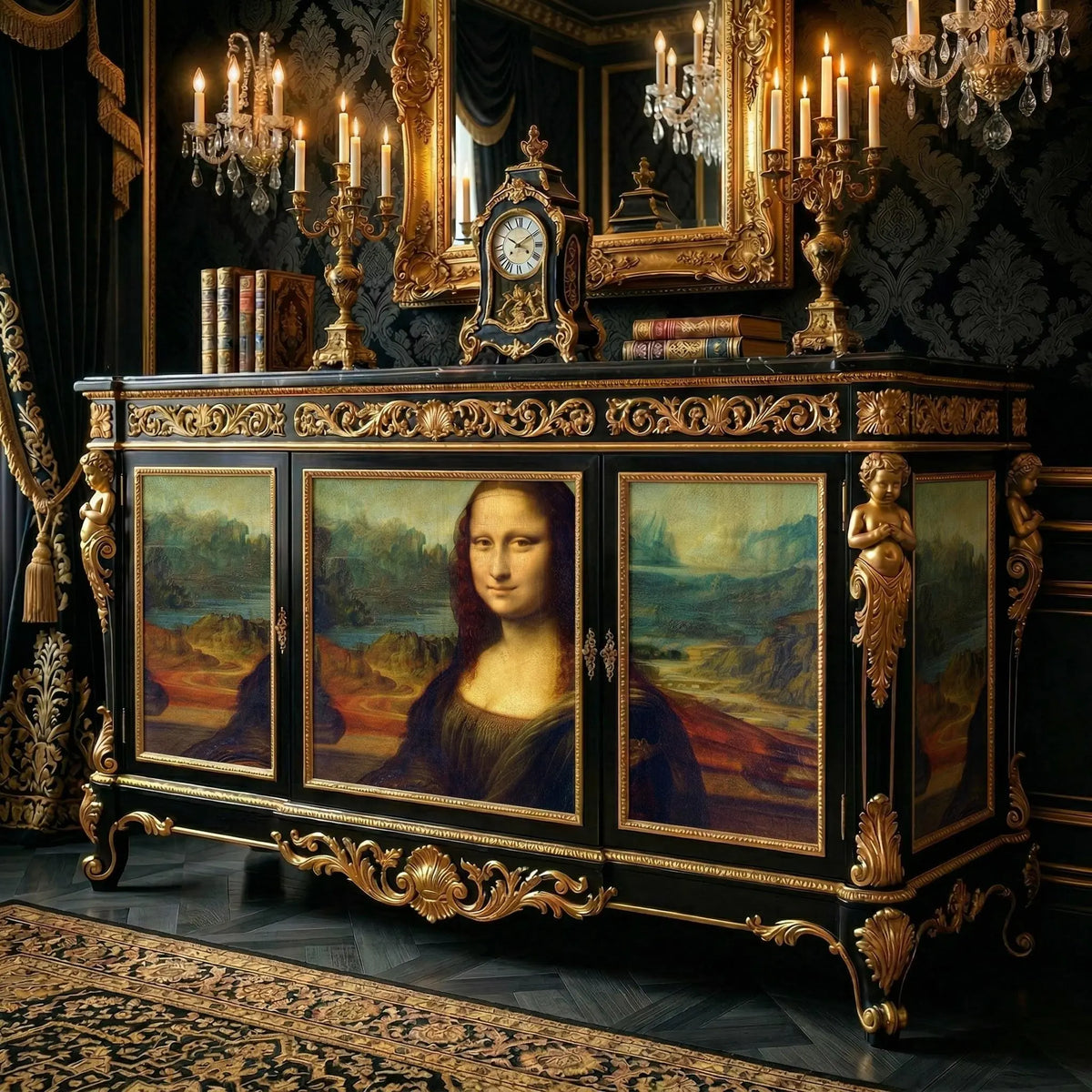 Transform your furniture and art projects with this stunning, large decoupage paper featuring a color-enhanced reproduction of Leonardo da Vinci's iconic Mona Lisa. Crafted from high-quality tissue paper. This decoupage paper Mona Lisa print, provide ample material for creative DIY upcycling and home remodeling. The delicate yet durable tissue allows for seamless layering and easy application on wood, metal, glass, and more, making it perfect for both DIY enthusiasts and professional crafters.