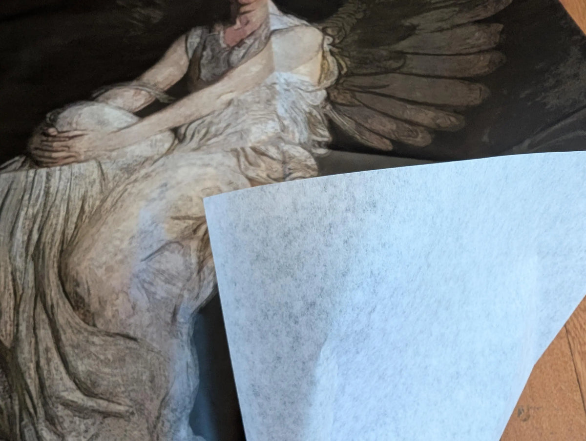 Elevate your creative projects with this exquisite Vintage Angel Decoupage Paper, a large tissue perfect for furniture upcycling, home decor, and art embellishments. Featuring timeless vintage angel paintings alongside elegant depictions of women, this decoupage tissue brings a touch of ethereal beauty and vintage charm to any surface. For DIY enthusiasts, crafters, and interior decorators alike, this high-quality rice paper is ideal for transforming ordinary furniture into statement pieces.