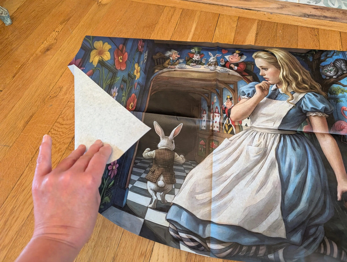 Discover the magic of storytelling with our Alice in Wonderland Decoupage Paper, a vibrant and whimsical addition to your DIY craft supplies. Perfect for adding a touch of fairy core charm to your projects, this high-quality tissue paper features detailed and colorful designs inspired by Lewis Carroll’s beloved characters and scenes. Whether you're creating whimsical home decor, themed party decorations, or unique craft pieces, this decoupage paper brings a splash of fantasy and imagination