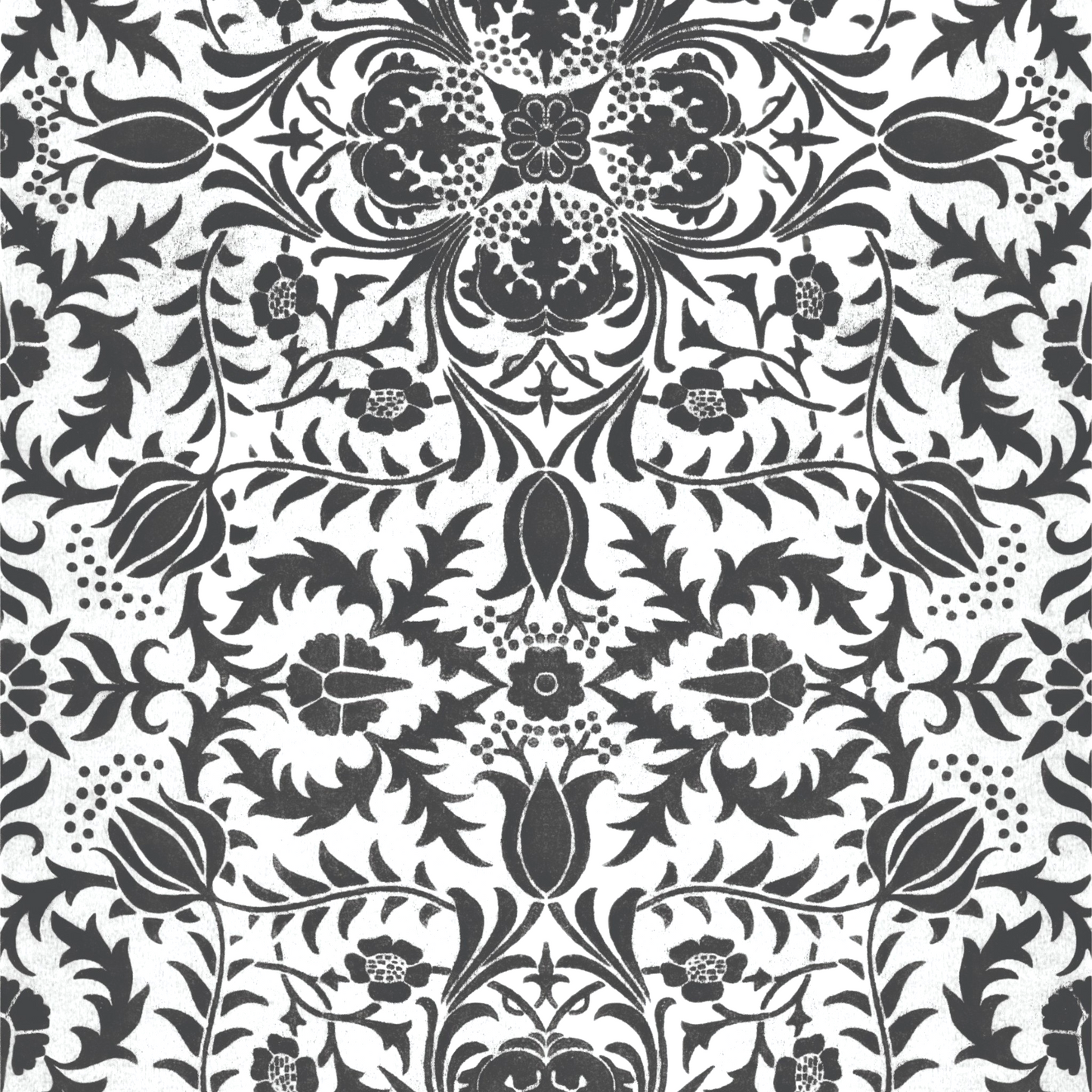 Black and White Damask Decoupage Paper | Furniture Upcycling