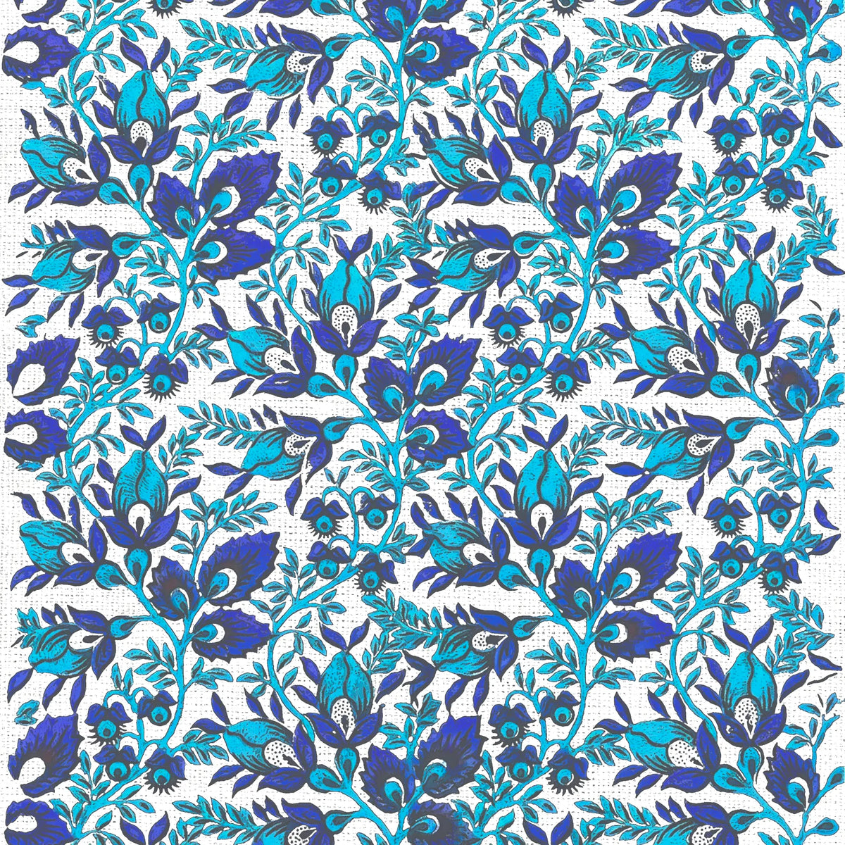 Decoupage Paper - Blue & White Chinoiserie Floral Tissue Paper for  Furniture Upcycling Pieces Reclaimed