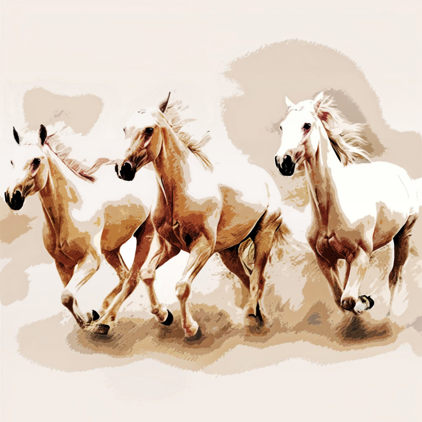 Wild Horses Decoupage Paper: Farmhouse Furniture Upcycling Tissue