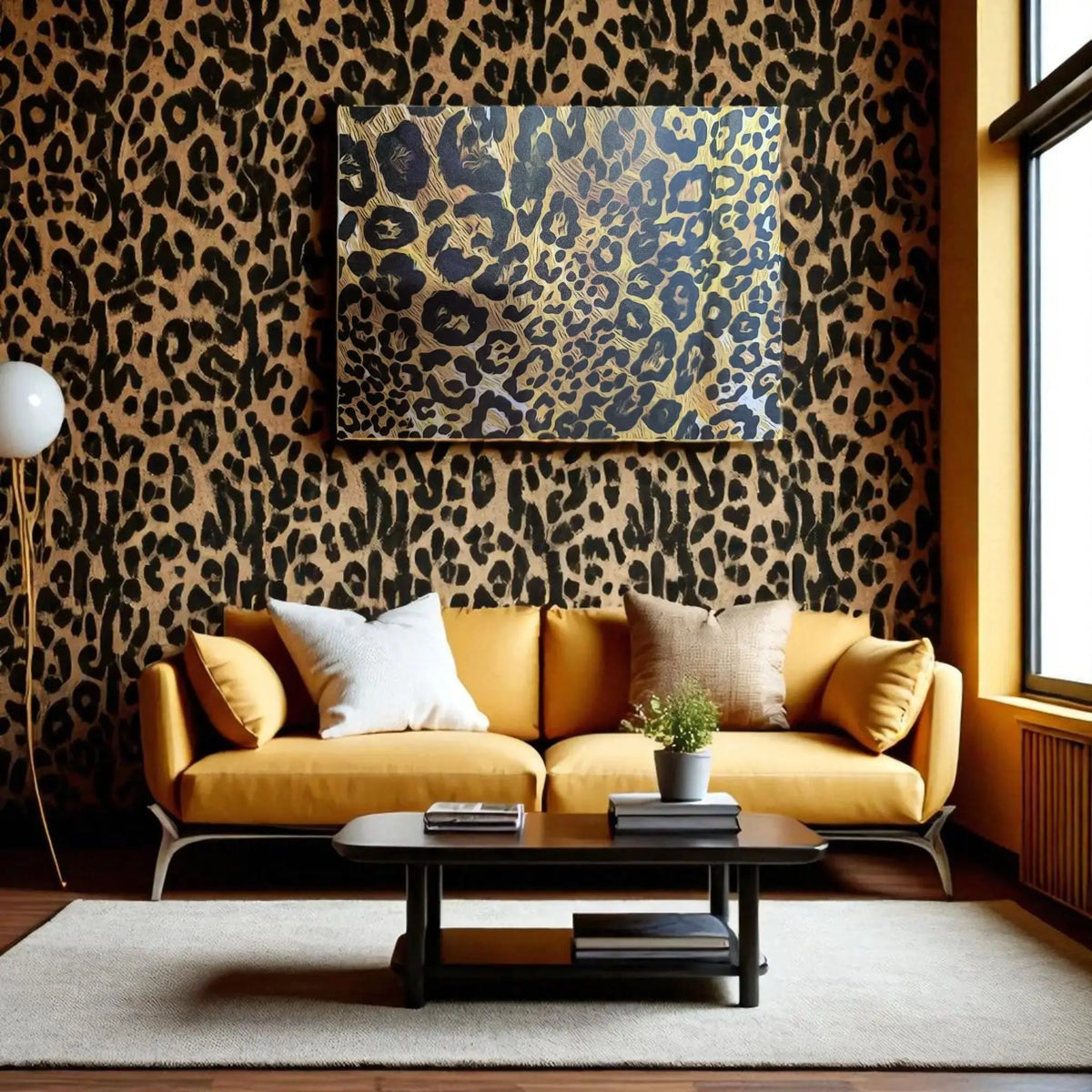 Stunning animal print decoupage paper featuring a bold leopard design. Perfect for furniture upcycling, home remolding, and craft enthusiasts, this tissue paper adds a touch of wild elegance to any surface. 