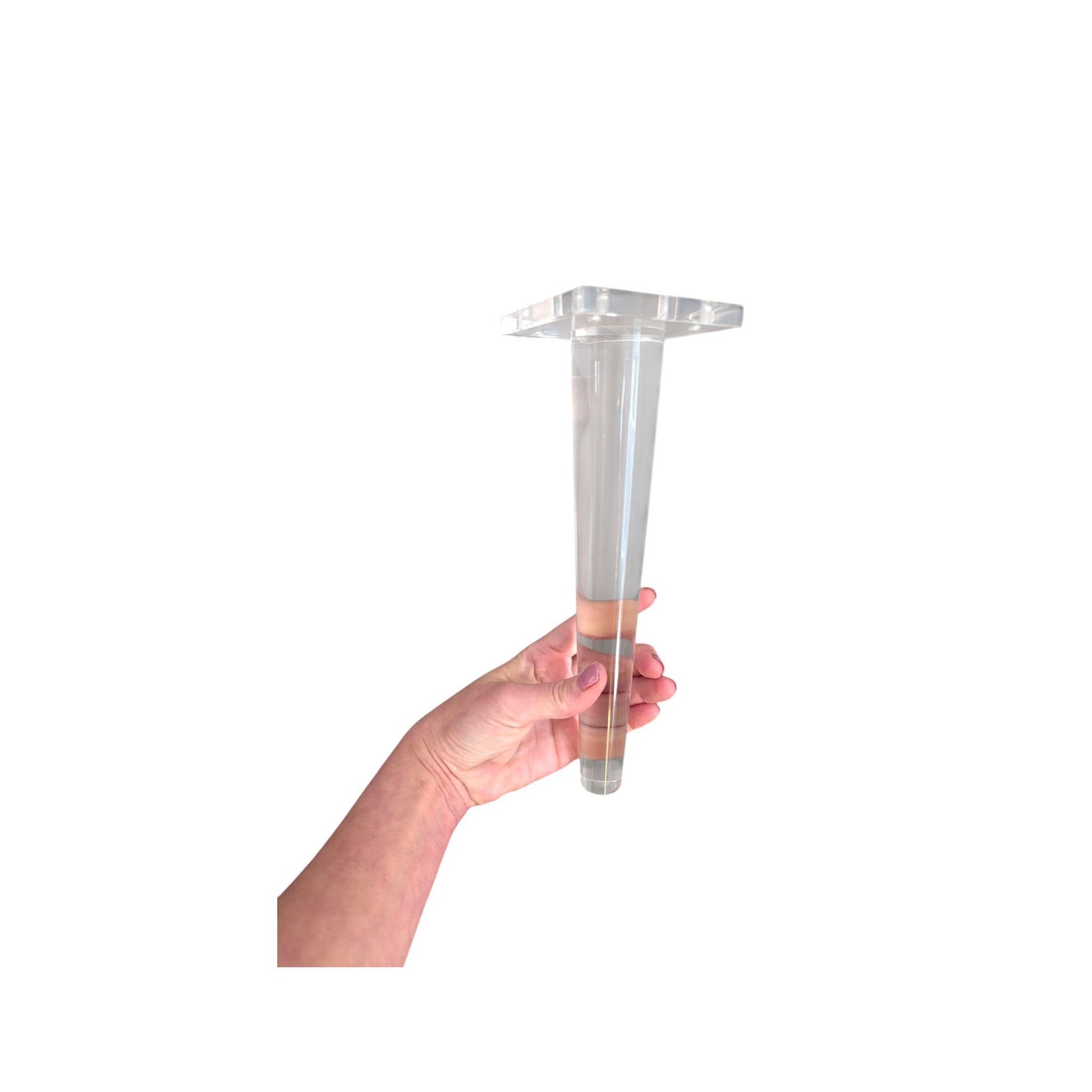Acrylic Lucite Furniture Legs I DIY Furniture Legs I Clear Glass Acrylic  Furniture Stand I Table Legs I Bench Legs I Bed Legs I Clear Legs.  Perfect for furniture DIY. Transform your living space with our Acrylic Lucite Furniture Legs, the perfect solution for replacing worn-out or outdated legs on your sofas, benches, coffee tables, and cabinets. Designed for both functionality and aesthetic appeal, these clear glass acrylic legs offer a modern touch that enhances any decor.