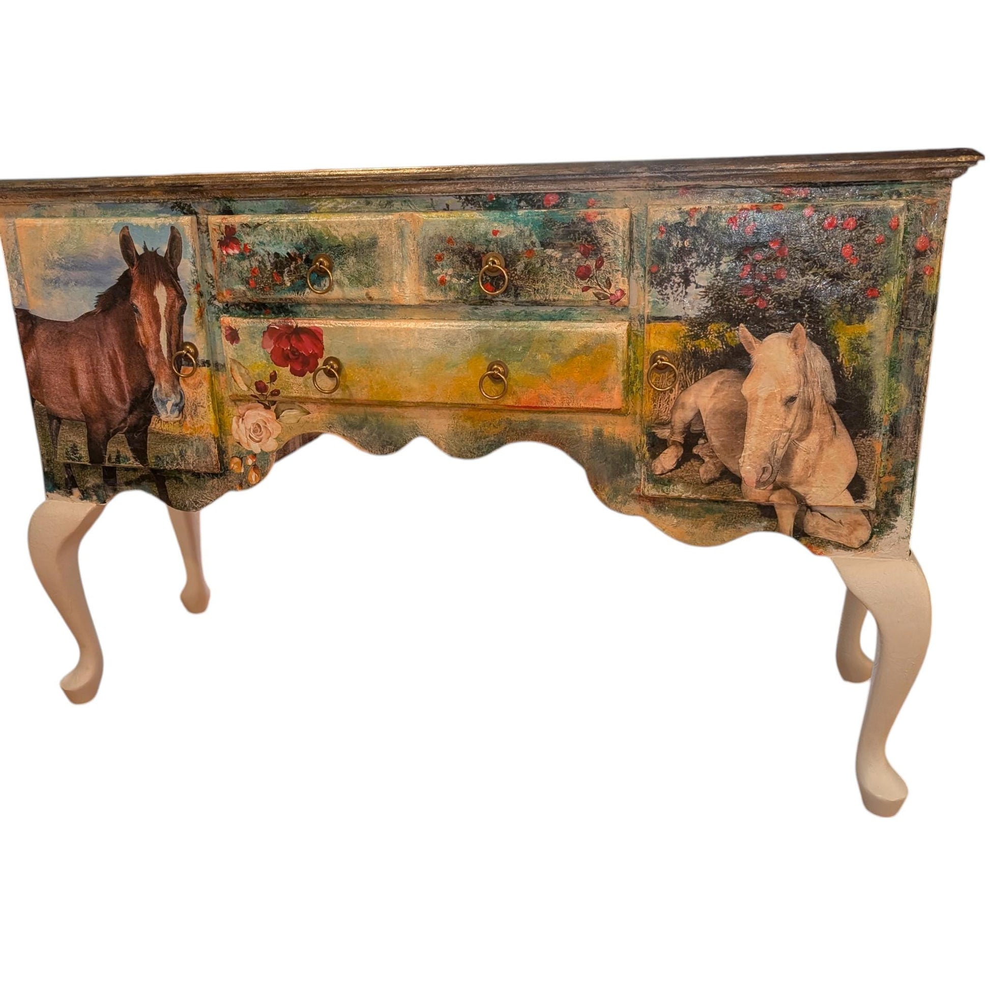 Horses Decoupage Paper for Furniture DIY Upcycling, Farmhouse Tissue Paper for Home Decor Crafts & Projects. Discover the perfect decoupage paper for furniture upcycling with our Horses Decoupage Paper, designed specifically for DIY enthusiasts who love farmhouse style and rustic charm. This high-quality tissue paper brings a timeless equestrian motif to your furniture and home decor projects, setting it apart from generic craft papers. Perfect for rustic and farm house decor DIY projects.