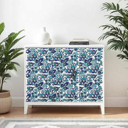 Large Decoupage Paper Chinoiserie Blue and White Floral Tissue Paper | Furniture Upcycling | DIY Craft Projects | Furniture Makeover. Transform your furniture and craft projects with this stunning Large Decoupage Paper featuring a classic Chinoiserie Blue and White Floral design. Crafted from high-quality tissue paper, this versatile material is perfect for decoupage, furniture upcycling, and DIY creative endeavors. High-quality tissue paper designed for decoupage and craft projects.