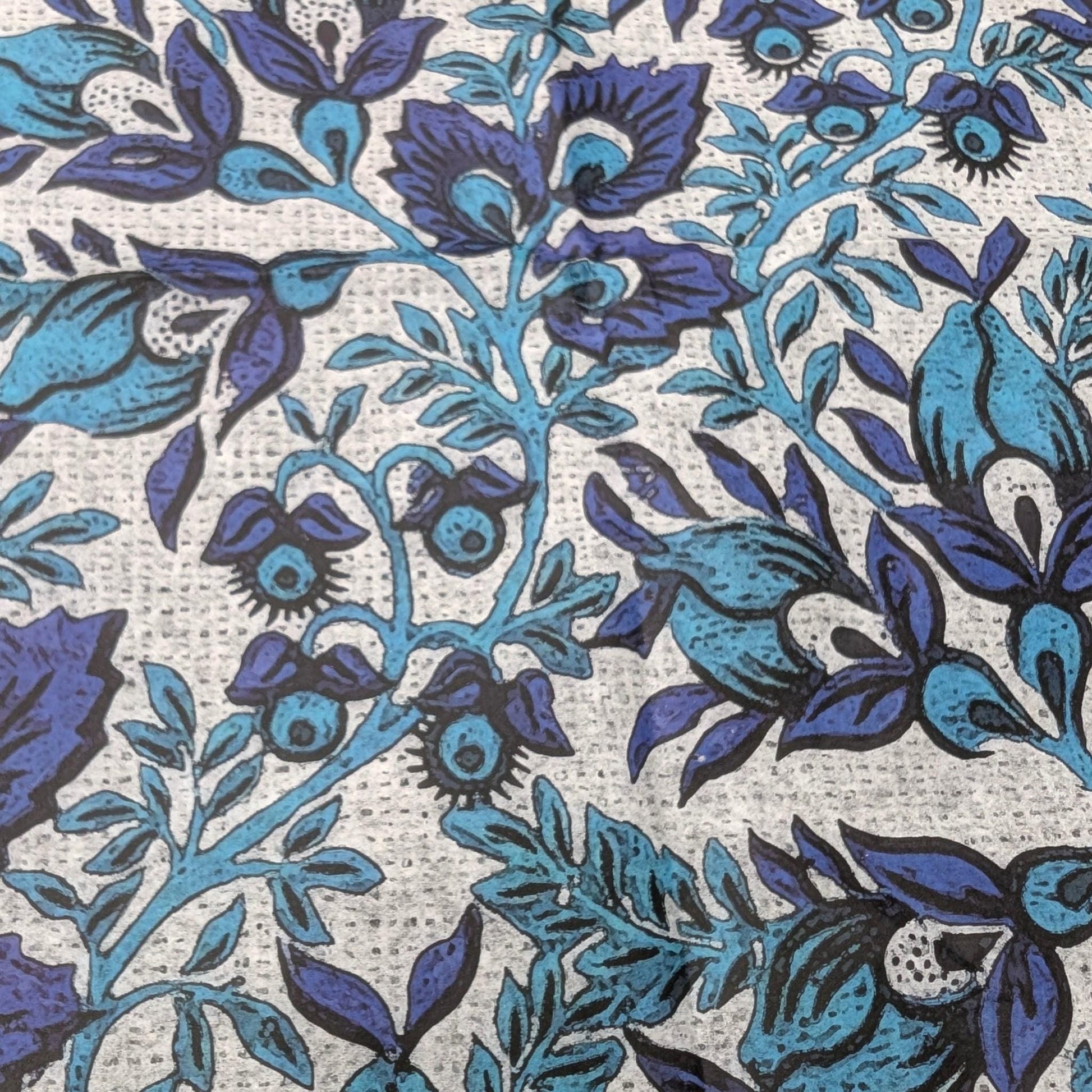 Large Decoupage Paper Chinoiserie Blue and White Floral Tissue Paper | Furniture Upcycling | DIY Craft Projects | Furniture Makeover. Transform your furniture and craft projects with this stunning Large Decoupage Paper featuring a classic Chinoiserie Blue and White Floral design. Crafted from high-quality tissue paper, this versatile material is perfect for decoupage, furniture upcycling, and DIY creative endeavors. High-quality tissue paper designed for decoupage and craft projects.
