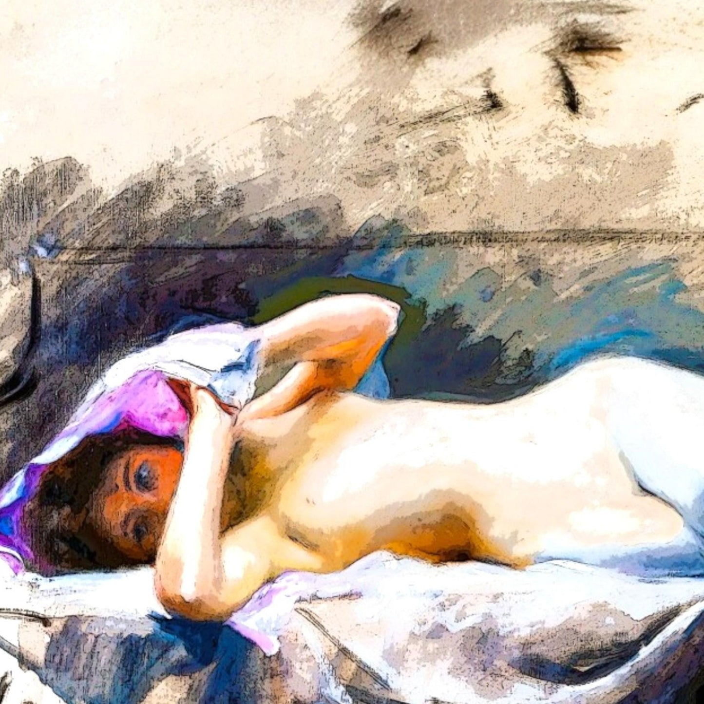 Large Decoupage Paper for Furniture Upcycling | Vintage Erotica Decor, Artistic Nude Woman Tissue Paper for Home Remodeling and Art Projects. 
Transform your furniture and art projects with this stunning large decoupage paper featuring vintage erotica and artistic nude woman designs. Crafted from high-quality tissue paper, each sheet measures 30 by 20 inches, providing ample material for creative upcycling and home remodeling. The delicate yet durable tissue allows for seamless layering and art
