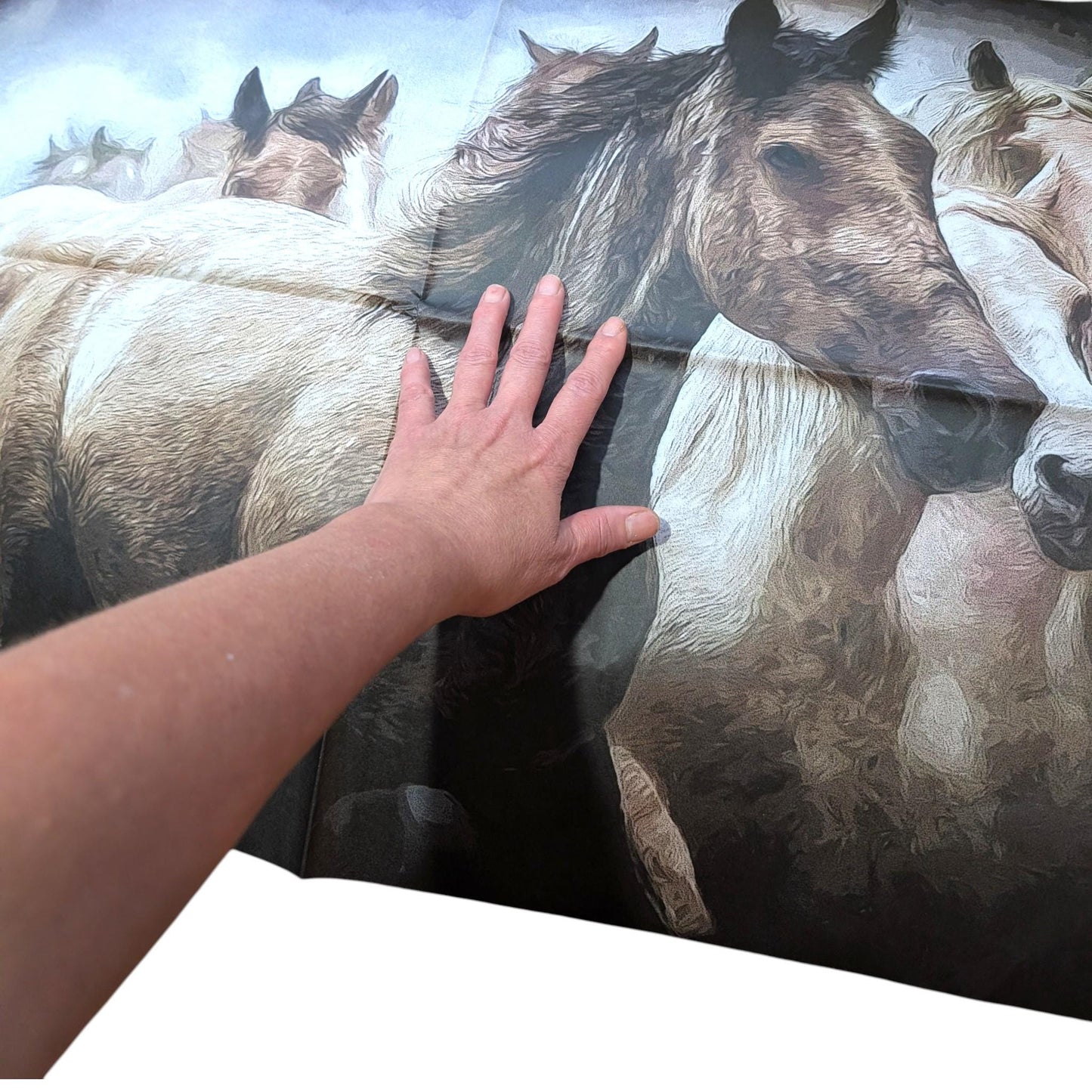 Large Decoupage Paper for Furniture Upcycling Wild Horses Tissue Paper for Furniture Upcycling,r, Farmhouse Crafts, DIY Home Remolding. Transform your furniture and craft projects with our Wild Horses Decoupage Paper, designed to bring authentic farmhouse charm to your space. This rustic tissue paper is perfect for upcycling tired furniture, adding a unique touch to wall decor, or enhancing your rustic DIY crafts. What sets this decoupage paper apart is its detailed wild horse design