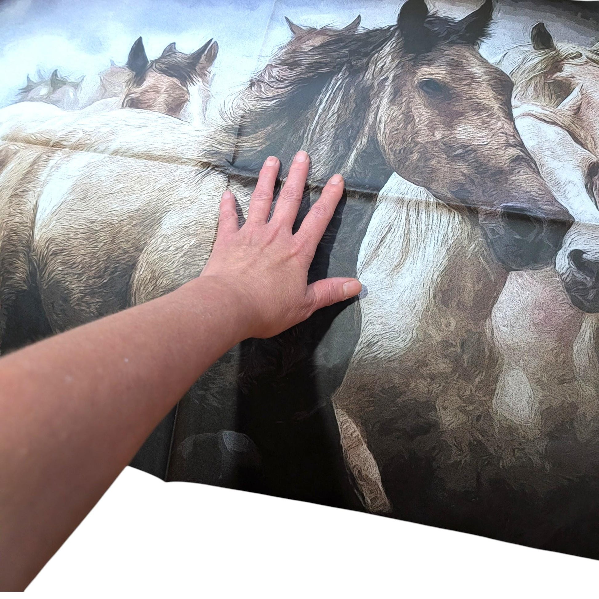 Large Decoupage Paper for Furniture Upcycling Wild Horses Tissue Paper for Furniture Upcycling,r, Farmhouse Crafts, DIY Home Remolding. Transform your furniture and craft projects with our Wild Horses Decoupage Paper, designed to bring authentic farmhouse charm to your space. This rustic tissue paper is perfect for upcycling tired furniture, adding a unique touch to wall decor, or enhancing your rustic DIY crafts. What sets this decoupage paper apart is its detailed wild horse design