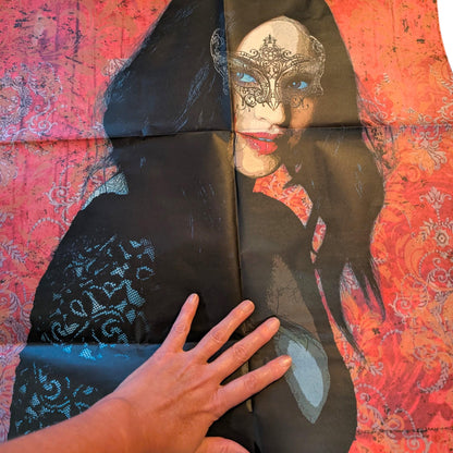 Large Decoupage Paper Beautiful Woman, Rice Paper for Crafting, Decoupage Napkins, Art Supplies, Decorative Paper for DIY Projects. 
Elevate your craft projects with this large decoupage paper featuring an elegant beautiful woman design. Crafted from high-quality rice paper, this decorative paper is perfect for adding a touch of artistry and sophistication to your DIY creations. Whether you're embellishing furniture, creating personalized home decor, this decoupage napkin inspire creativity.