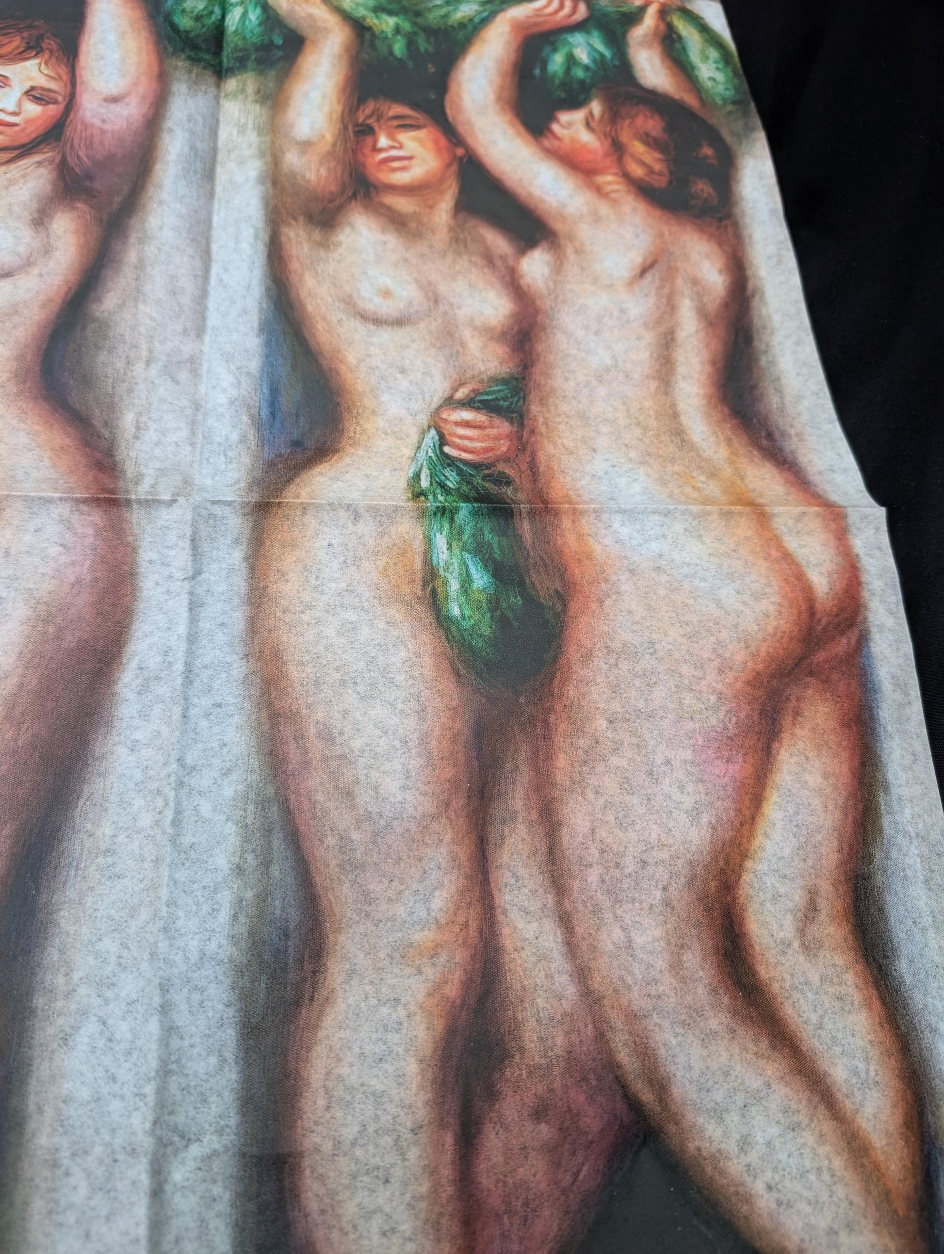 Large Decoupage Paper for Furniture Upcycling | Vintage Erotica Decor, Artistic Nude Woman Tissue Paper for Home Remodeling and Art Projects. 
Transform your furniture and art projects with this stunning large decoupage paper featuring vintage erotica and artistic nude woman designs. Crafted from high-quality tissue paper,   for creative upcycling and home remodeling. The delicate yet durable tissue allows for seamless layering and easy application for home remolding projects