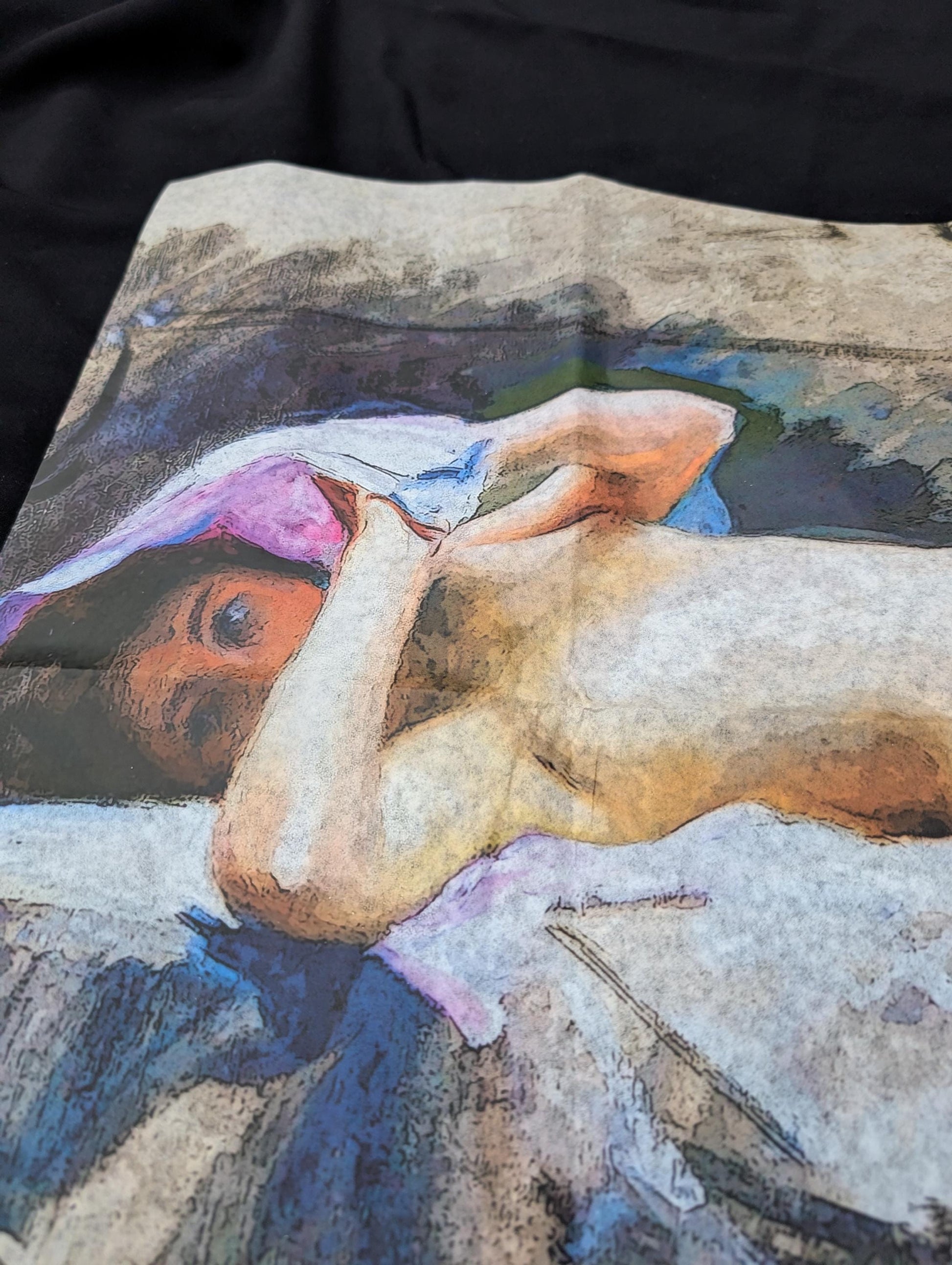 Large Decoupage Paper for Furniture Upcycling | Vintage Erotica Decor, Artistic Nude Woman Tissue Paper for Home Remodeling and Art Projects. 
Transform your furniture and art projects with this stunning large decoupage paper featuring vintage erotica and artistic nude woman designs. Crafted from high-quality tissue paper, each sheet measures 30 by 20 inches, providing ample material for creative upcycling and home remodeling. The delicate yet durable tissue allows for seamless layering and art