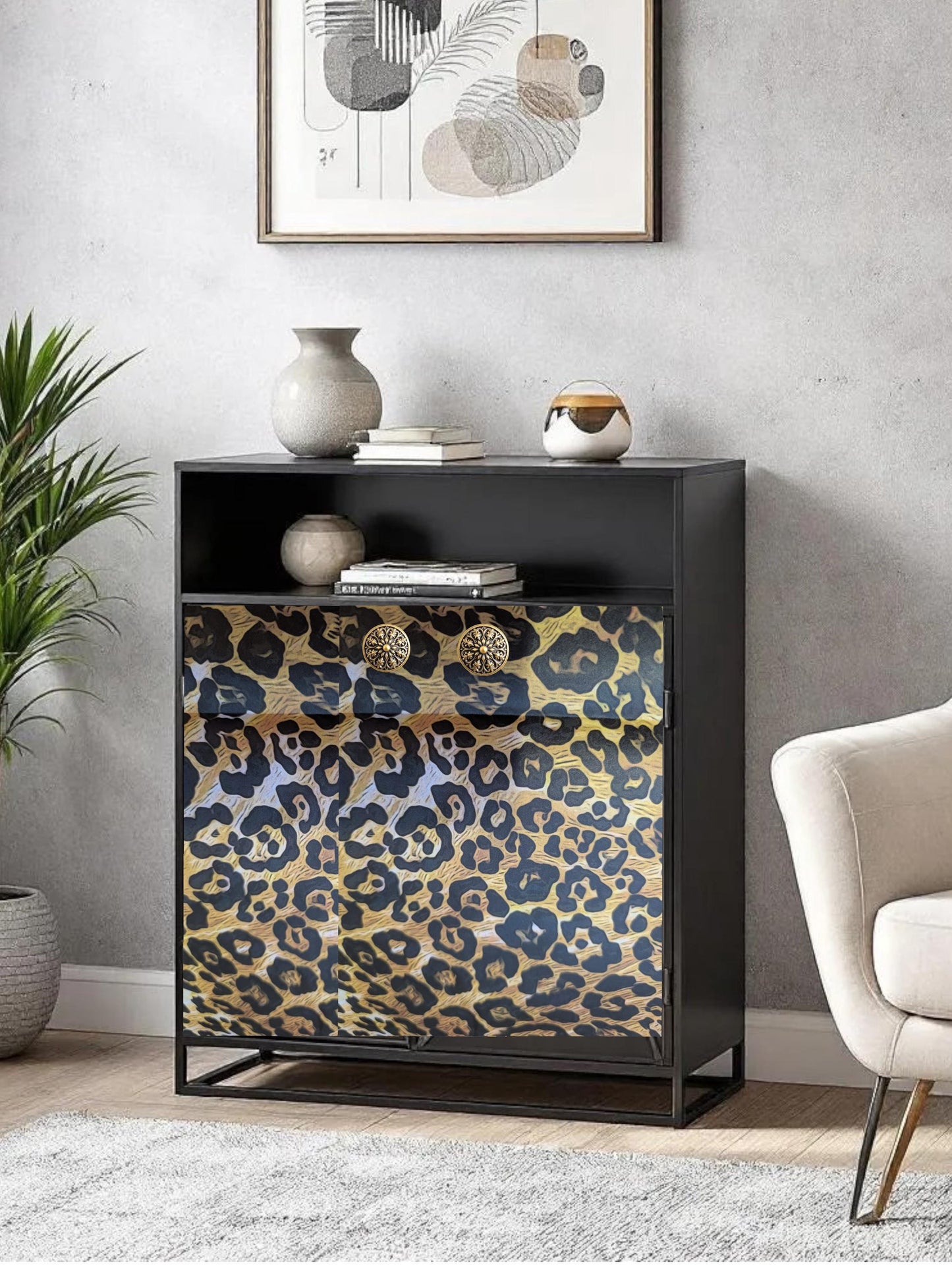 Animal Print Decoupage Paper for Furniture Upcycling | Leopard Design Tissue Paper for DIY Home Remolding & Craft Projects. Transform your DIY projects with this stunning animal print decoupage paper featuring a bold leopard design. Perfect for furniture upcycling, home remolding, and craft enthusiasts, this tissue paper adds a touch of wild elegance to any surface. Each sheet measures 30 by 20 inches, crafted from high-quality, thin yet durable tissue paper that’s easy to work with on wood