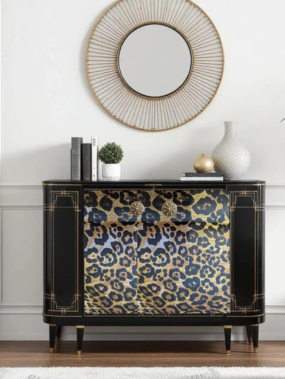Animal Print Decoupage Paper for Furniture Upcycling | Leopard Design Tissue Paper for DIY Home Remolding & Craft Projects. Transform your DIY projects with this stunning animal print decoupage paper featuring a bold leopard design. Perfect for furniture upcycling, home remolding, and craft enthusiasts, this tissue paper adds a touch of wild elegance to any surface. Each sheet measures 30 by 20 inches, crafted from high-quality, thin yet durable tissue paper that’s easy to work with on wood
