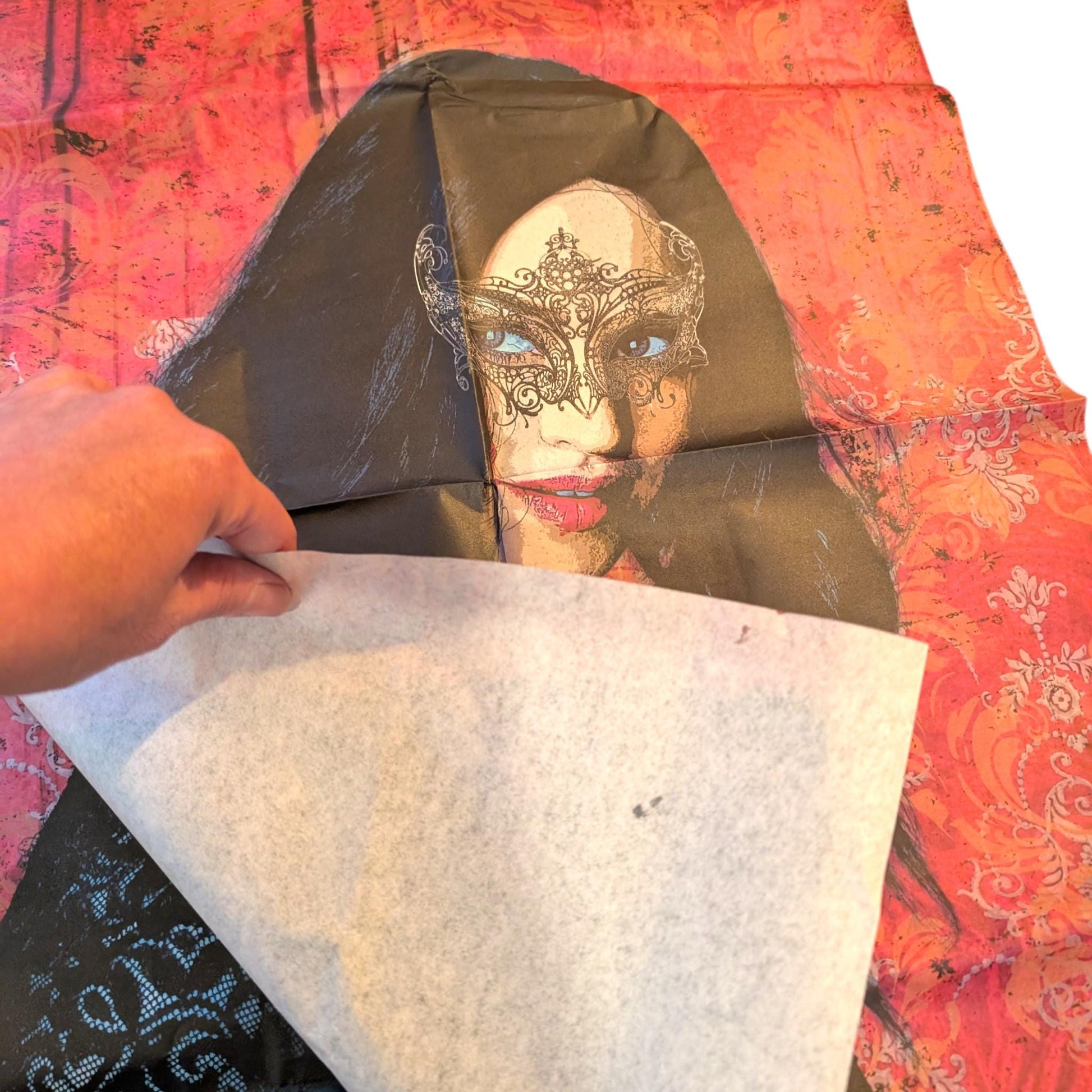 Large Decoupage Paper Beautiful Woman, Rice Paper for Crafting, Decoupage Napkins, Art Supplies, Decorative Paper for DIY Projects. 
Elevate your craft projects with this large decoupage paper featuring an elegant beautiful woman design. Crafted from high-quality rice paper, this decorative paper is perfect for adding a touch of artistry and sophistication to your DIY creations. Whether you're embellishing furniture, creating personalized home decor, this decoupage napkin inspire creativity.