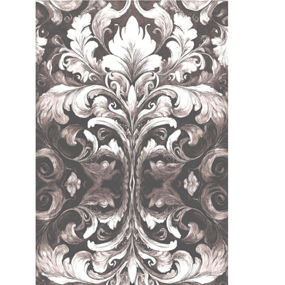 Vintage Style Damask Black and White Decoupage Paper: Vintage Style Tissue Paper for Furniture Upcycling. Elevate your furniture and craft projects with our Damask Black and White Decoupage Paper, perfect for furniture upcycling and DIY decor enthusiasts. Featuring a vintage-inspired damask design in classic black and white, this tissue paper adds a touch of elegance and sophistication to any surface. Perfect for  creating unique scrapbooking projects, and  customizing home accents.