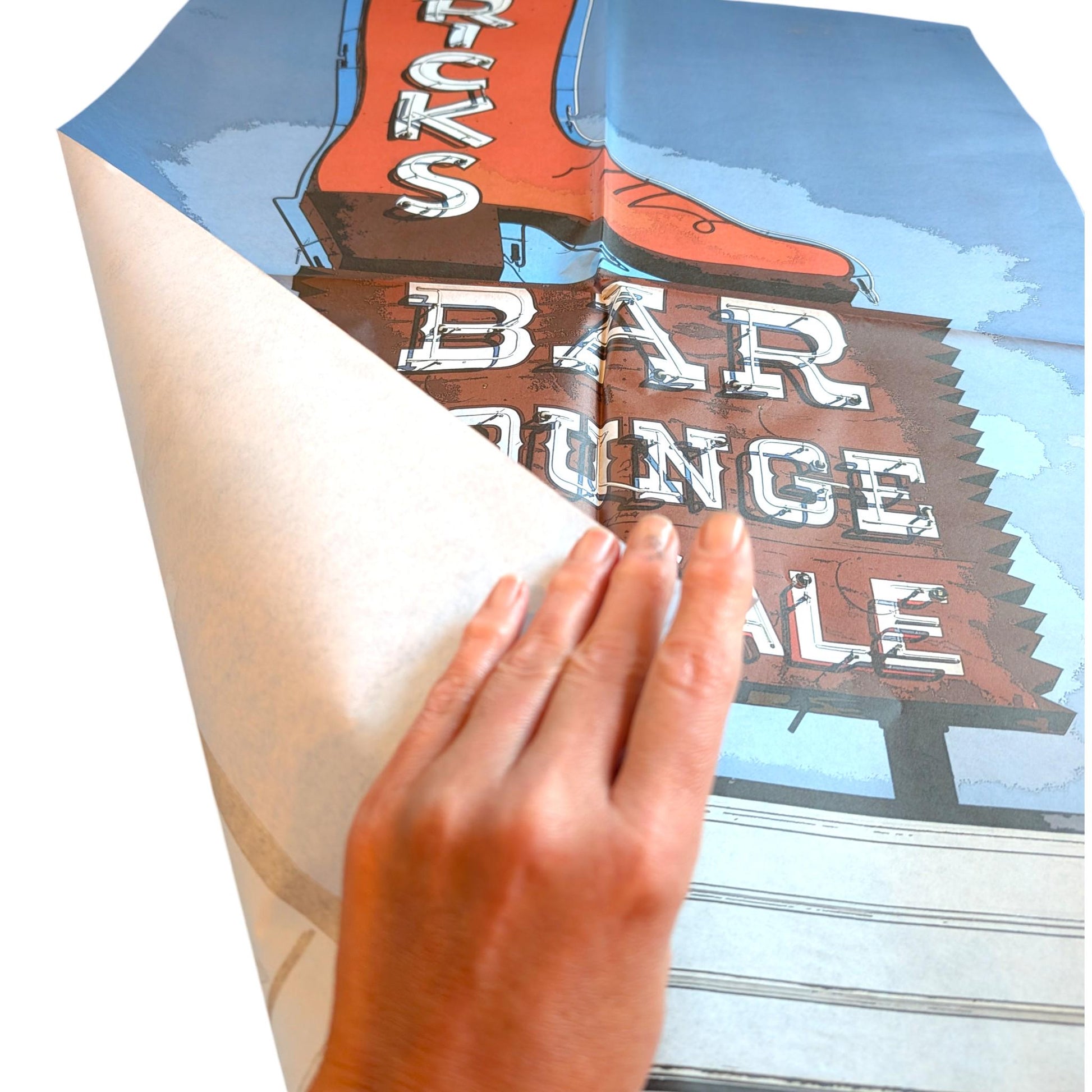 Wild West Large Decoupage Paper:  Cowboy Western Style Furniture Upcycling Tissue. Transform your furniture and home décor with our Wild West Large Decoupage Paper: Cowboy Western Style Furniture Upcycling Tissue. Crafted from high-quality, thin yet durable tissue paper, each 30 by 20 inch sheet features a richly printed western-themed pattern that brings rustic charm and vibrant detail to any project. Perfect for decoupage, upcycling furniture, or crafting unique home western style home decor.
