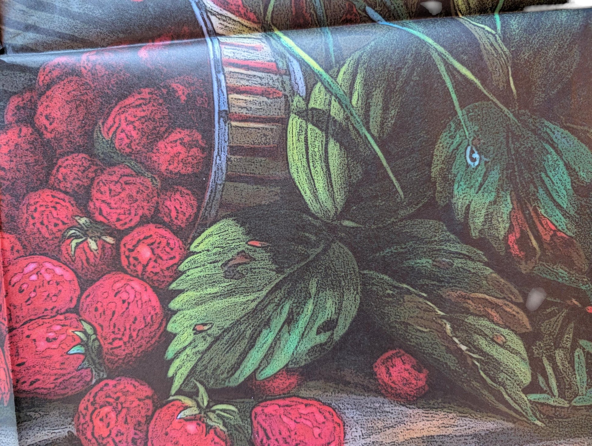 Large Decoupage Paper for Furniture Upcycling Strawberry Tissue Napkin: Decor Makeover and Crafts. Discover the beauty of creative transformation with our Floral Decoupage Paper, a perfect choice for furniture upcycling, DIY crafts, and artistic decor projects. Made by Pieces Reclaimed by Dina, this vibrant tissue paper features a stunning, eye-catching floral design that will elevate any furniture makeover or craft endeavor. Perfect for creating custom furniture for a farm home decor style