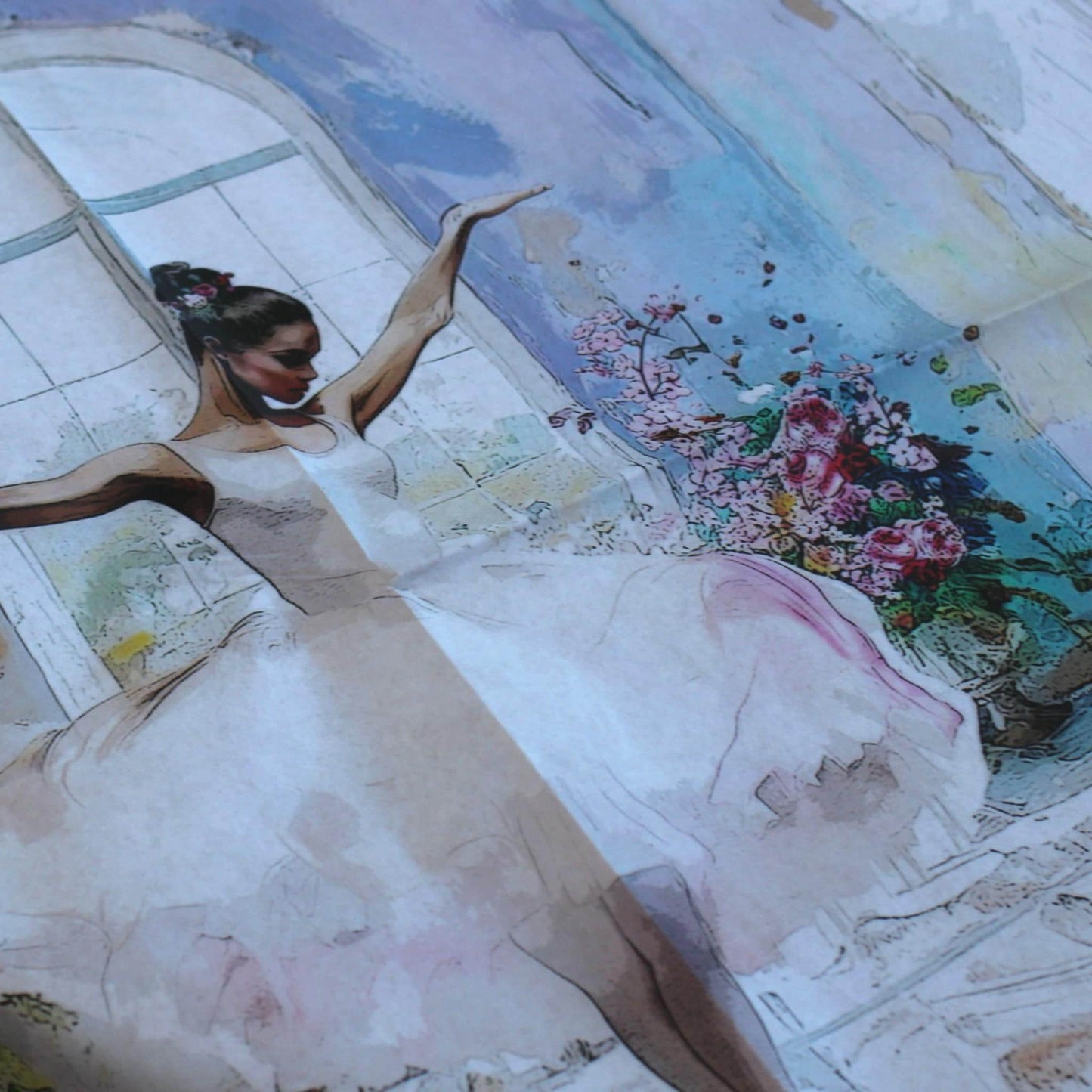 Large Decoupage Paper, Ballerina Dancer Tissue for Furniture Upcycling, Home Decor & Art Projects, Vintage Decoupage, Rice Wasabi Paper. Transform your home decor and furniture with this stunning large decoupage paper featuring a graceful ballerina dancer design. Perfect for DIY enthusiasts, crafters, and interior decorators, this vintage-inspired rice paper adds a touch of elegance and artistry to any project. for upcycling a vintage dresser,  beautiful wall art, and adding decorative accents.