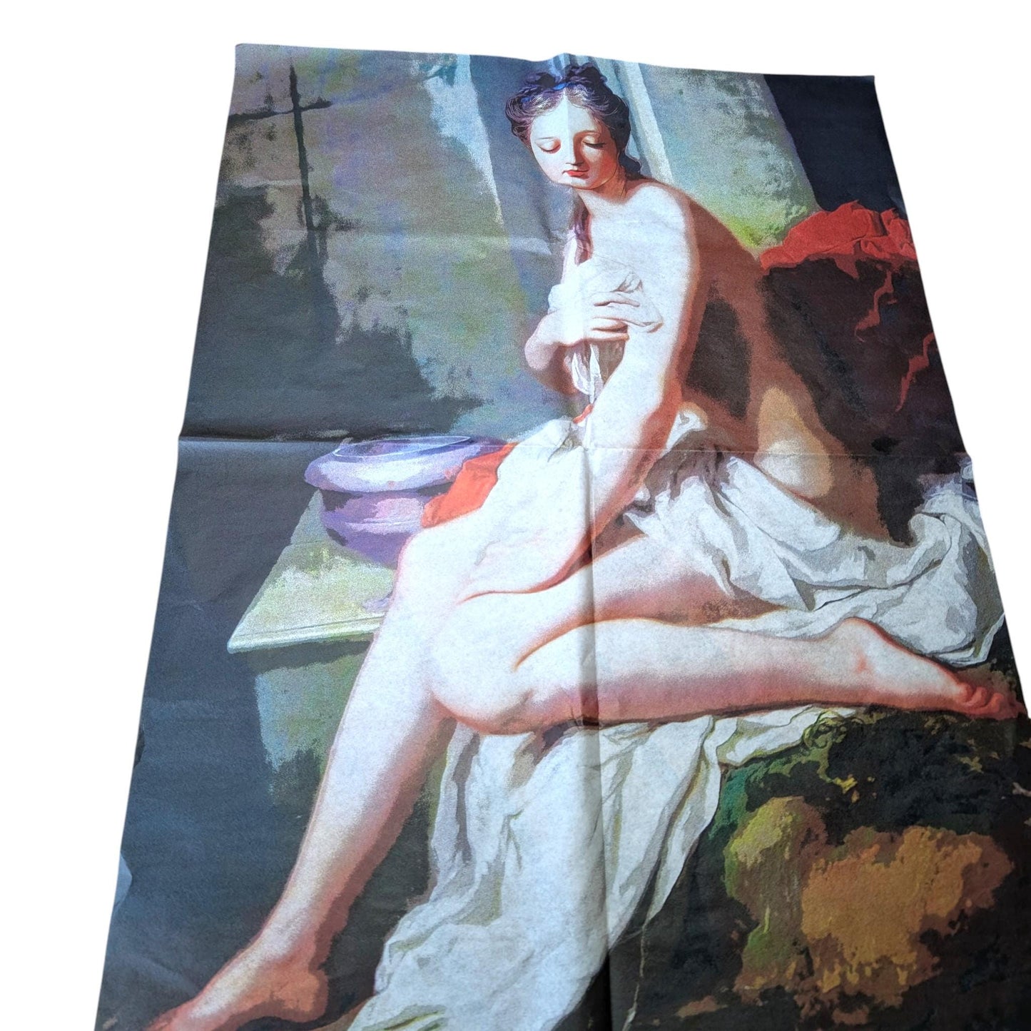 Large Decoupage Paper for Furniture Upcycling | Vintage Erotica Decor, Artistic Nude Woman Tissue Paper for Home Remodeling and Art Projects. 
Transform your furniture and art projects with this stunning large decoupage paper featuring vintage erotica and artistic nude woman designs. Crafted from high-quality tissue paper, each sheet measures 29 by 21 inches, providing ample material for creative upcycling and home remodeling. The delicate yet durable tissue allows for seamless artistic layering