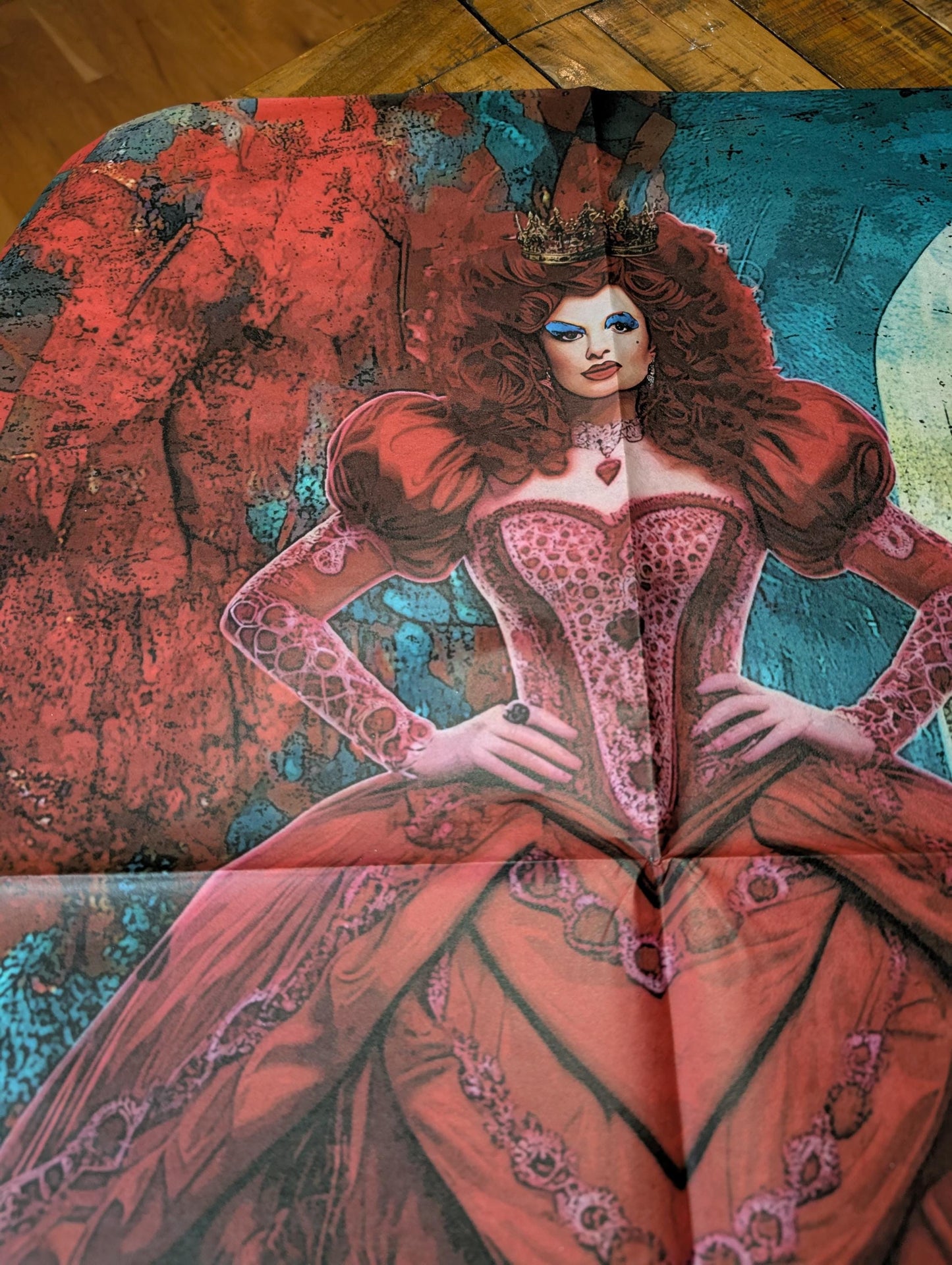 Alice in Wonderland Decoupage Paper: Queen of Hearts Vibrant DIY Craft Tissue. Bring a touch of whimsy and enchantment to your crafting projects with our Alice in Wonderland Decoupage Paper featuring the Queen of Hearts. This vibrant and detailed DIY craft tissue paper is perfect for adding a fairy core charm to your creative endeavors. Designed to inspire your imagination, it showcases colorful scenes and characters from Lewis Carroll’s beloved story, including the iconic Queen of Hearts.