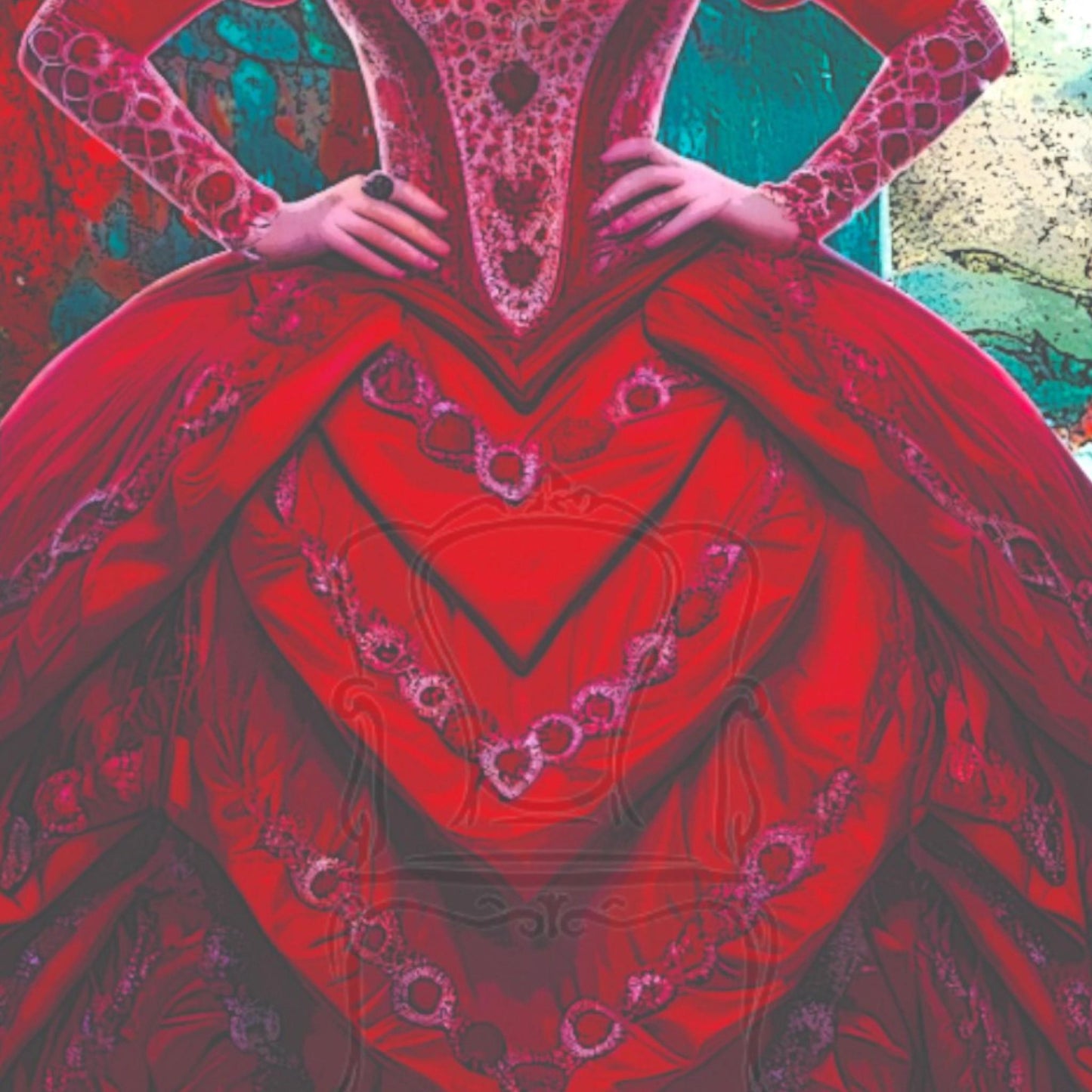 Alice in Wonderland Decoupage Paper: Queen of Hearts Vibrant DIY Craft Tissue. Bring a touch of whimsy and enchantment to your crafting projects with our Alice in Wonderland Decoupage Paper featuring the Queen of Hearts. This vibrant and detailed DIY craft tissue paper is perfect for adding a fairy core charm to your creative endeavors. Designed to inspire your imagination, it showcases colorful scenes and characters from Lewis Carroll’s beloved story, including the iconic Queen of Hearts.