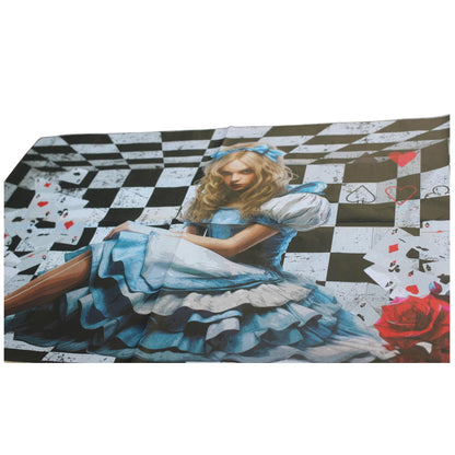Alice in Wonderland Decoupage Paper, DIY Crafts,  Tissue Paper, Home Decor Supplies, Vibrant Lewis Carroll Craft Paper. Discover the magic of storytelling with our Alice in Wonderland Decoupage Paper, a vibrant and whimsical addition to your DIY craft supplies. Perfect for adding a touch of fairy core charm to your projects, this high-quality tissue paper features detailed and colorful designs inspired by Lewis Carroll’s beloved characters and scenes. for whimsical home decor decoupage paper.