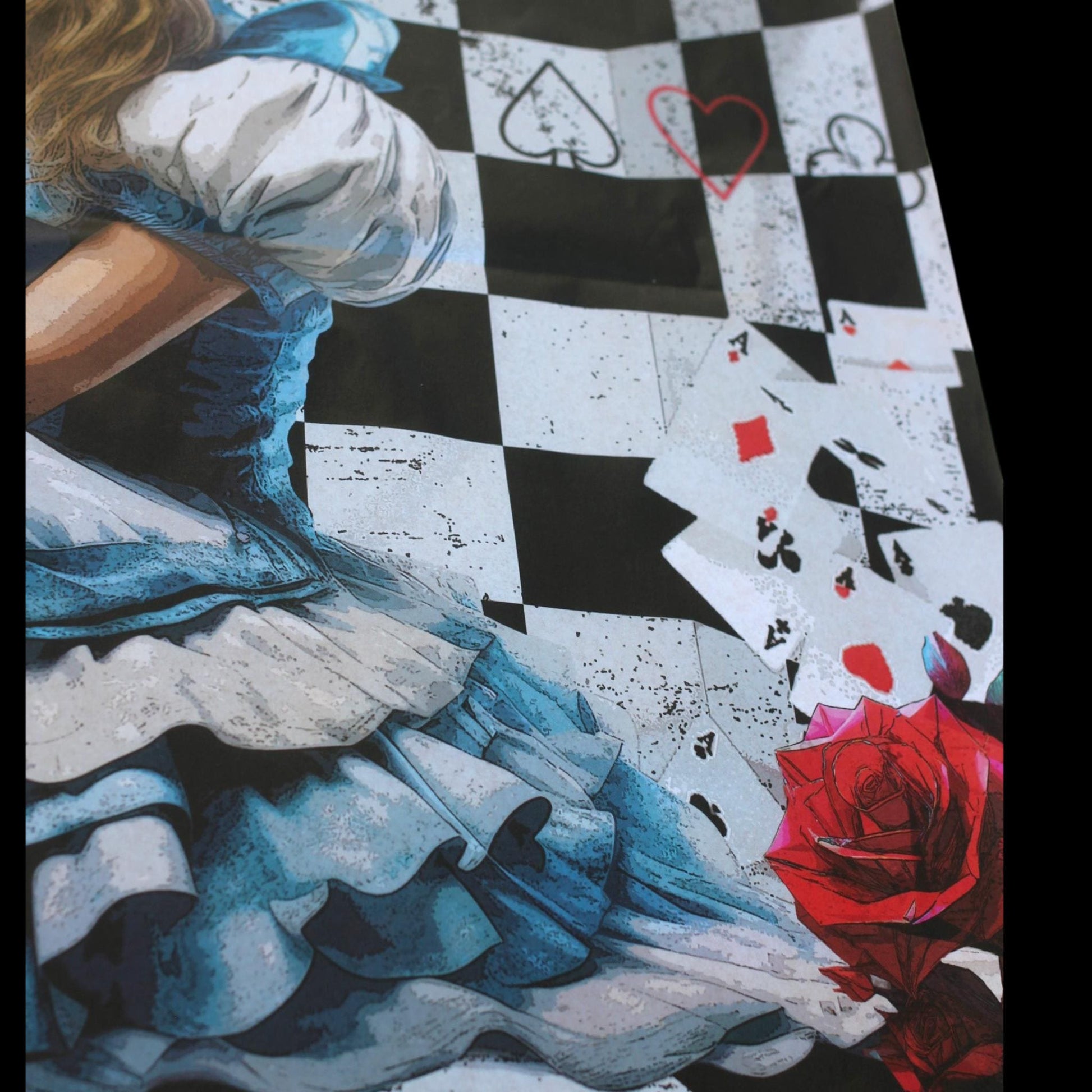 Alice in Wonderland Decoupage Paper, DIY Crafts,  Tissue Paper, Home Decor Supplies, Vibrant Lewis Carroll Craft Paper. Discover the magic of storytelling with our Alice in Wonderland Decoupage Paper, a vibrant and whimsical addition to your DIY craft supplies. Perfect for adding a touch of fairy core charm to your projects, this high-quality tissue paper features detailed and colorful designs inspired by Lewis Carroll’s beloved characters and scenes. for whimsical home decor decoupage paper.
