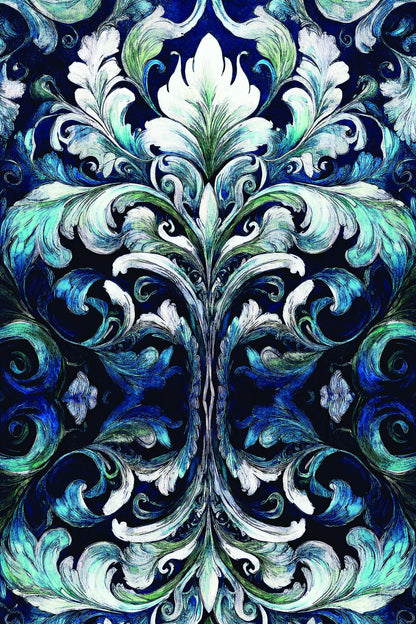 Damask Blue Decoupage Paper | Furniture Upcycling Decor | DIY Craft Supplies | 20”x30” Tissue Paper for Furniture Makeover. Transform your furniture and craft projects with our stunning Damask Blue Decoupage Paper! Measuring 20”x30”, this high-quality tissue paper features an elegant damask pattern in shades of blue and white, perfect for adding a touch of sophistication to any DIY makeover. Whether you're upcycling a vintage piece or creating custom decor, this decoupage paper easy to use