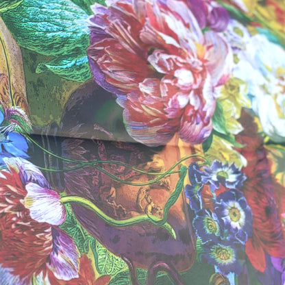 Floral Decoupage Paper, a perfect choice for furniture upcycling, DIY crafts, and artistic decor projects. Made by Pieces Reclaimed by Dina, this vibrant tissue paper features a stunning, eye-catching floral design that will elevate any furniture makeover or craft endeavor. Whether you're creating custom furniture transfers, decoupage napkins, or adding decorative accents to your home, this lightweight and durable paper is designed to deliver smooth, flawless application every time.