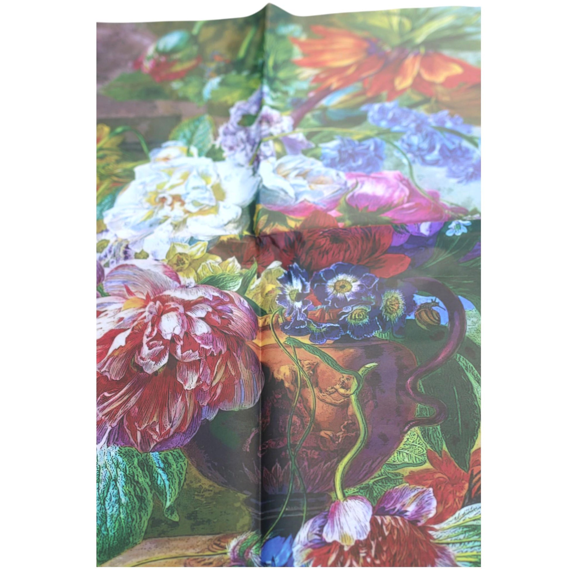 Floral Decoupage Paper, a perfect choice for furniture upcycling, DIY crafts, and artistic decor projects. Made by Pieces Reclaimed by Dina, this vibrant tissue paper features a stunning, eye-catching floral design that will elevate any furniture makeover or craft endeavor. Whether you're creating custom furniture transfers, decoupage napkins, or adding decorative accents to your home, this lightweight and durable paper is designed to deliver smooth, flawless application every time.