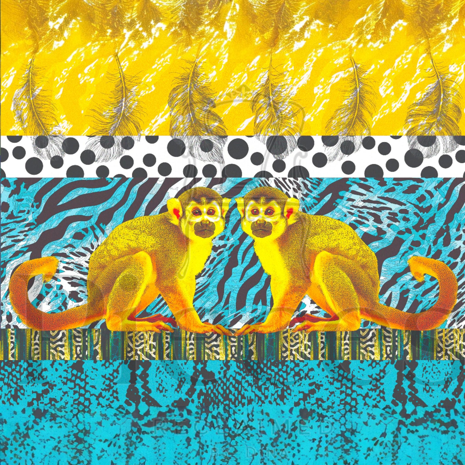 Discover the enchanting world of creativity with our Fairy Core Decoupage Paper featuring a stunning Yellow Monkey Design, perfect for your  DIY crafts and home decor projects! This exquisite decoupage paper is not just a crafting supply; it's a gateway to transforming your artistic visions into reality. 
Crafted with care, our decoupage paper showcases a whimsical blend of fairy core aesthetics and vibrant yellow monkey motifs, making it an ideal choice for those looking to add a touch of magic