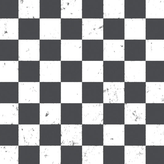 Large Decoupage Paper: Checkerboard Pattern Black and White Upcycling Tissue. Featuring a  checkerboard pattern in  black and white. Perfect for crafters, decorators, and upcycling enthusiasts, this high-quality tissue paper allows you to effortlessly elevate furniture, home decor, and craft pieces into personalized masterpieces. Whether you're redesigning vintage furniture, creating unique wall art, or embellishing glass and metal surfaces, this versatile decoupage paper is your go-to choice
