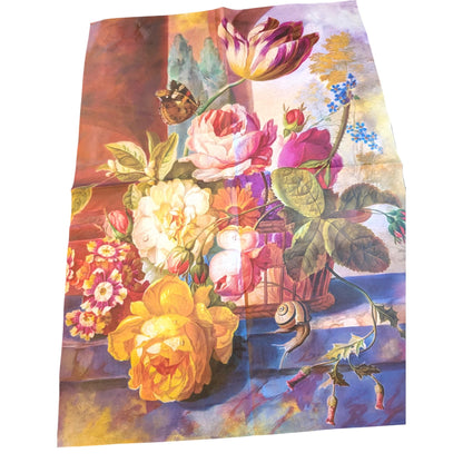 Discover the beauty of creative transformation with our Floral Decoupage Paper, a perfect choice for furniture upcycling, DIY crafts, and artistic decor projects. Made by Pieces Reclaimed by Dina, this vibrant tissue paper features a stunning, eye-catching floral design that will elevate any furniture makeover or craft endeavor. Whether you're creating custom furniture transfers, decoupage napkins, or adding decorative accents to your home, its  lightweight and durable tissue paper for furniture