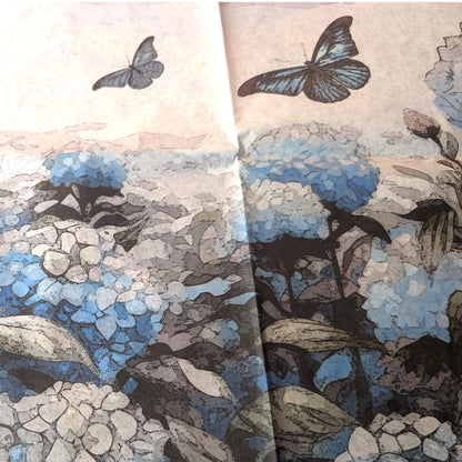 Let your creativity blossom with our "Hydrangea Dream" tissue paper. Measuring 21 inches by 29 inches, this high-quality rice paper is easy to cut, fold, and adhere, making your upcycling projects effortless and enjoyable. Its versatile design complements a variety of styles, from shabby chic to modern boho, adding a touch of nature-inspired elegance to your creations. Perfect for scrapbooking, furniture decals, decoupage techniques, or mixed media art, this decoupage paper is perfect for DIY