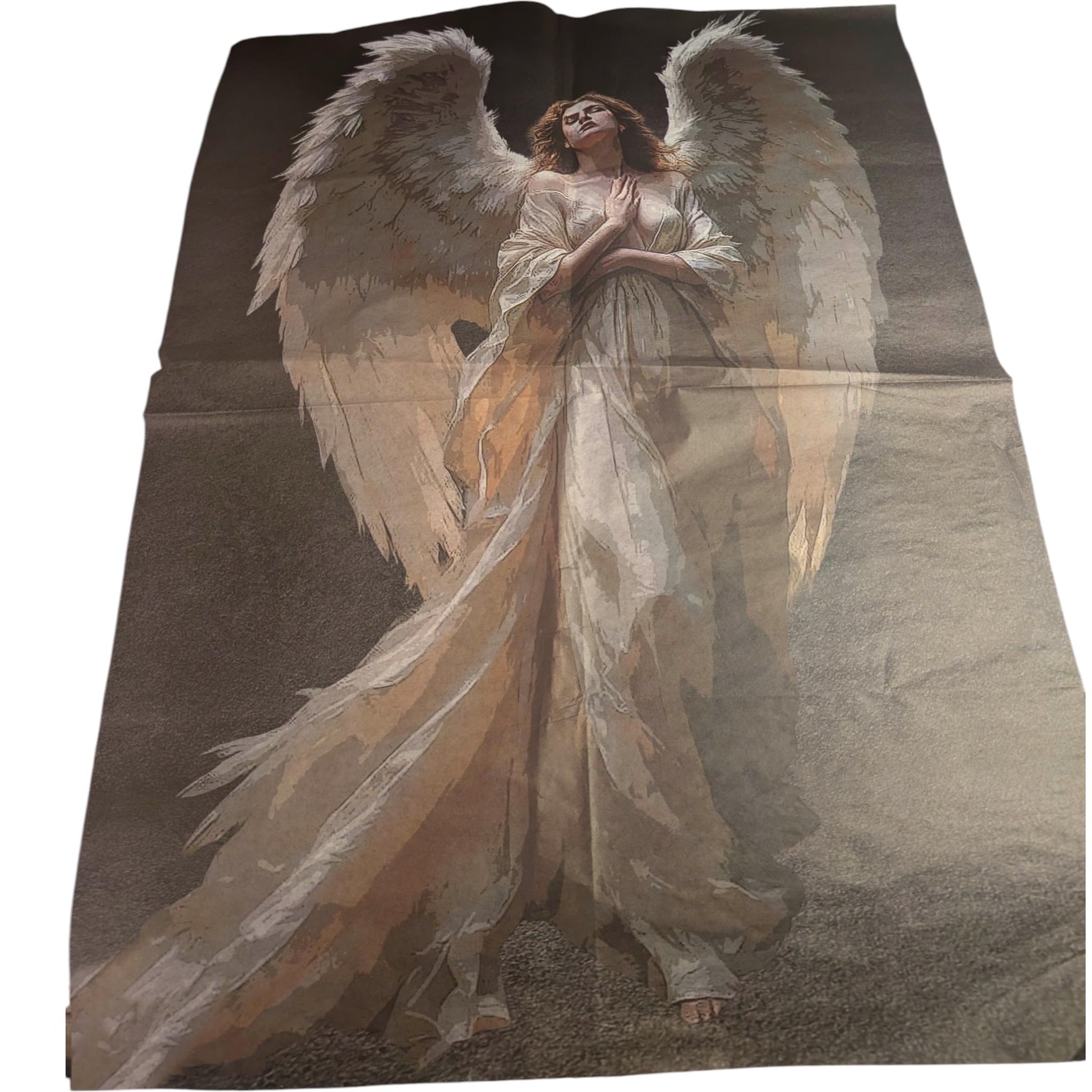 Angel Decoupage Paper. Transform your DIY projects with this exquisite Angel Decoupage Paper, perfect for furniture upcycling, home decor, and Christmas crafts. Designed for creative enthusiasts and interior decorators alike, this high-quality rice paper allows you to add a touch of elegance and artistry to any surface. Whether refurbishing vintage furniture, crafting unique wall art, or creating festive holiday decorations, this decoupage paper opens up endless creative possibilities.