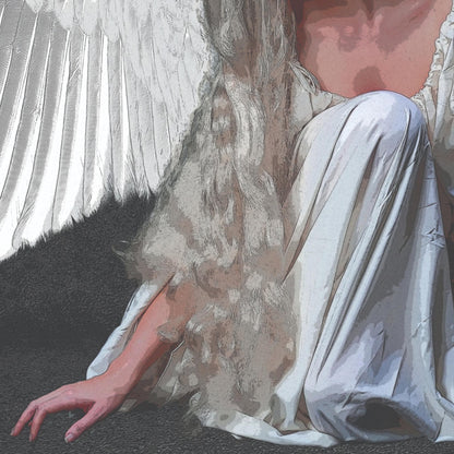 This stunning decoupage paper features an angelic design that brings a sense of peace and charm to your projects. Transform your DIY projects with this exquisite Angel Decoupage Paper, perfect for furniture upcycling, home decor, and Christmas crafts.  This rice paper adds a touch of elegance and artistry to any surface. Whether refurbishing vintage furniture, crafting unique wall art, or creating festive holiday decorations, this decoupage paper opens up endless creative possibilities.