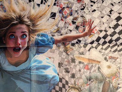 Discover the magic of storytelling with our Alice in Wonderland Decoupage Paper, a vibrant and whimsical addition to your DIY craft supplies. Perfect for adding a touch of fairy core charm to your projects, this high-quality tissue paper features detailed and colorful designs inspired by Lewis Carroll’s beloved characters and scenes. Whether you're creating whimsical home decor, themed party decorations, or unique craft pieces, this decoupage paper brings a splash of fantasy  to every project.