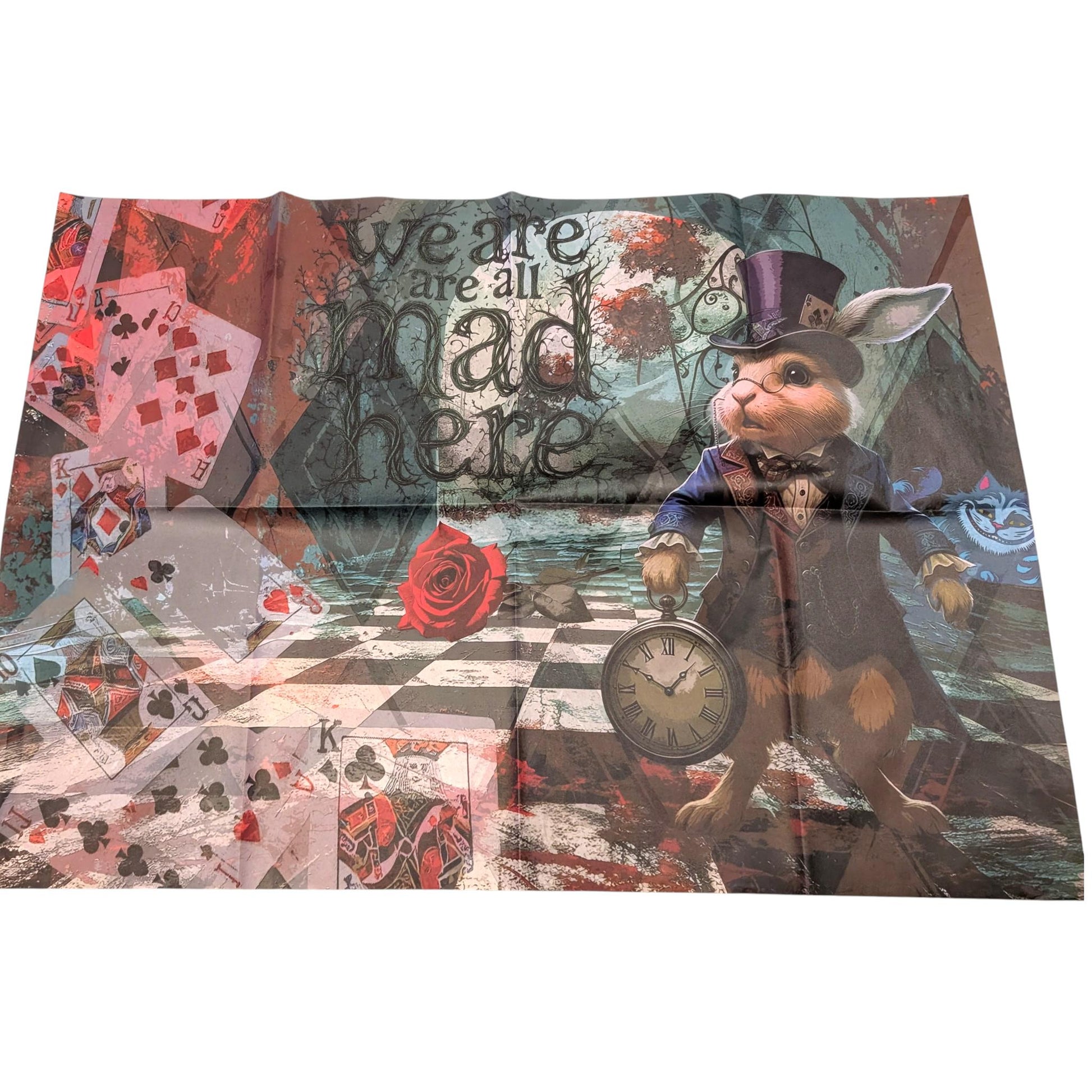 Discover the magic of storytelling with our Alice in Wonderland Decoupage Paper, a vibrant and whimsical addition to your DIY craft supplies. Perfect for adding a touch of fairy core charm to your projects, this high-quality tissue paper features detailed and colorful designs inspired by Lewis Carroll’s beloved characters and scenes. Whether you're creating whimsical home decor, themed party decorations, or unique craft pieces, this decoupage paper brings a splash of fantasy to every project.