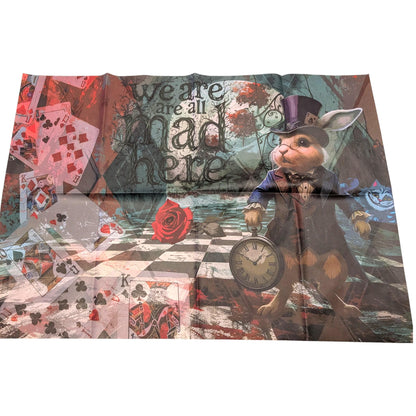 Discover the magic of storytelling with our Alice in Wonderland Decoupage Paper, a vibrant and whimsical addition to your DIY craft supplies. Perfect for adding a touch of fairy core charm to your projects, this high-quality tissue paper features detailed and colorful designs inspired by Lewis Carroll’s beloved characters and scenes. Whether you're creating whimsical home decor, themed party decorations, or unique craft pieces, this decoupage paper brings a splash of fantasy to every project.