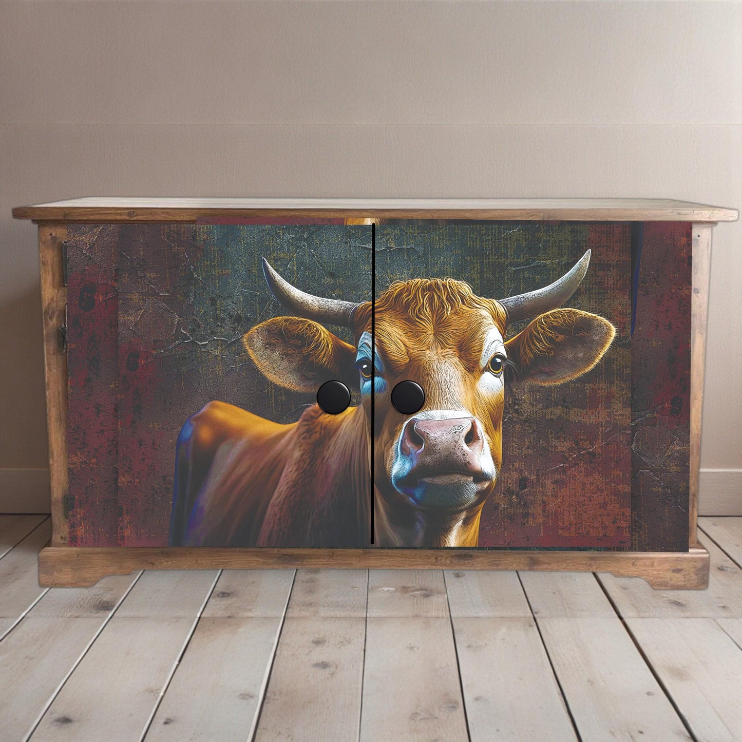 Decoupage paper. Transform your furniture and craft projects with our Highland Cow  Decoupage Paper, designed to bring authentic countryside charm to your space. This rustic tissue paper is perfect for upcycling tired furniture, adding a unique touch to wall decor, or enhancing your rustic DIY crafts. What sets this decoupage paper apart is its detailed highland cow design, crafted to evoke the freedom and spirit of farm life, making your creations truly stand out with genuine character.
