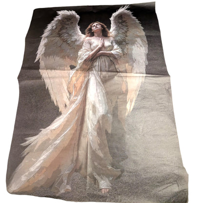 Angel Decoupage Paper. Transform your DIY projects with this exquisite Angel Decoupage Paper, perfect for furniture upcycling, home decor, and Christmas crafts. Designed for creative enthusiasts and interior decorators alike, this high-quality rice paper allows you to add a touch of elegance and artistry to any surface. Whether refurbishing vintage furniture, crafting unique wall art, or creating festive holiday decorations, this decoupage paper opens up endless creative possibilities.