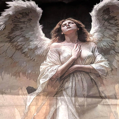 Angel Decoupage Paper. Transform your DIY projects with this exquisite Angel Decoupage Paper, perfect for furniture upcycling, home decor, and Christmas crafts. Designed for creative enthusiasts and interior decorators alike, this high-quality rice paper allows you to add a touch of elegance and artistry to any surface. Whether refurbishing vintage furniture, crafting unique wall art, or creating festive holiday decorations, this decoupage paper opens up endless creative possibilities.