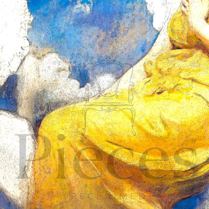 Elevate your creative projects with this exquisite Vintage Angel Decoupage Paper, a large tissue perfect for furniture upcycling, home decor, and art embellishments. Featuring timeless vintage angel paintings alongside elegant depictions of women, this decoupage tissue brings a touch of ethereal beauty and vintage charm to any surface. Designed for DIY enthusiasts, crafters, and interior decorators, this high-quality rice paper is ideal for transforming ordinary furniture into stunning  pieces.