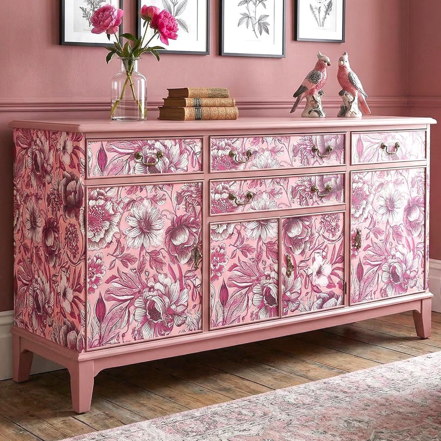 Transform your furniture with decoupage paper, designed to inspire creativity and elevate your home decor! This beautifully crafted decoupage paper is perfect for DIY enthusiasts and interior design lovers alike. With a variety of stunning patterns and designs, our decoupage paper allows you to breathe new life into your furniture pieces, creating unique and personalized accents that reflect your style. Our decoupage paper is durable and easy to work with, ensuring a smooth application process.